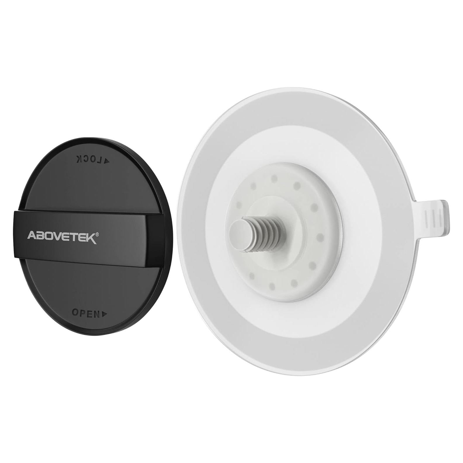 Soporte para teléfono y tableta AboveTEK con ventosa - Negro