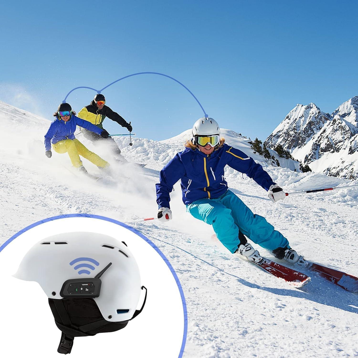 Auricular Bluetooth EJEAS V6 para Motocicleta con Reducción de Ruido