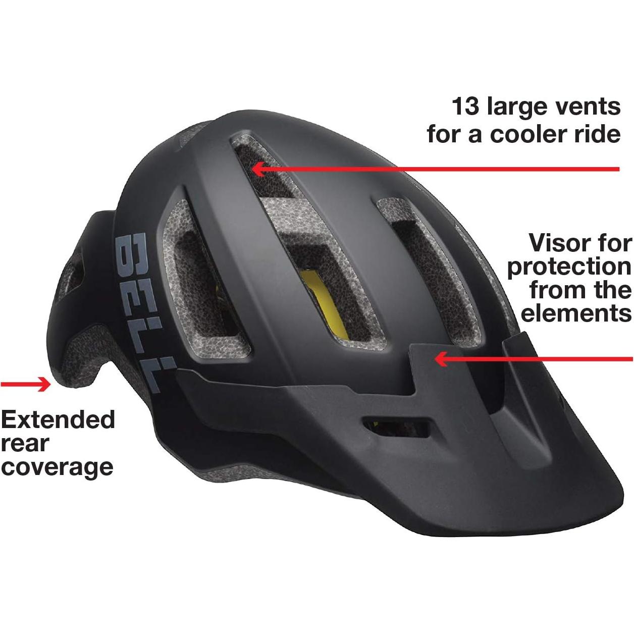 Casco de Bicicleta Bell Soquel MIPS Negro Mate 53-60 cm