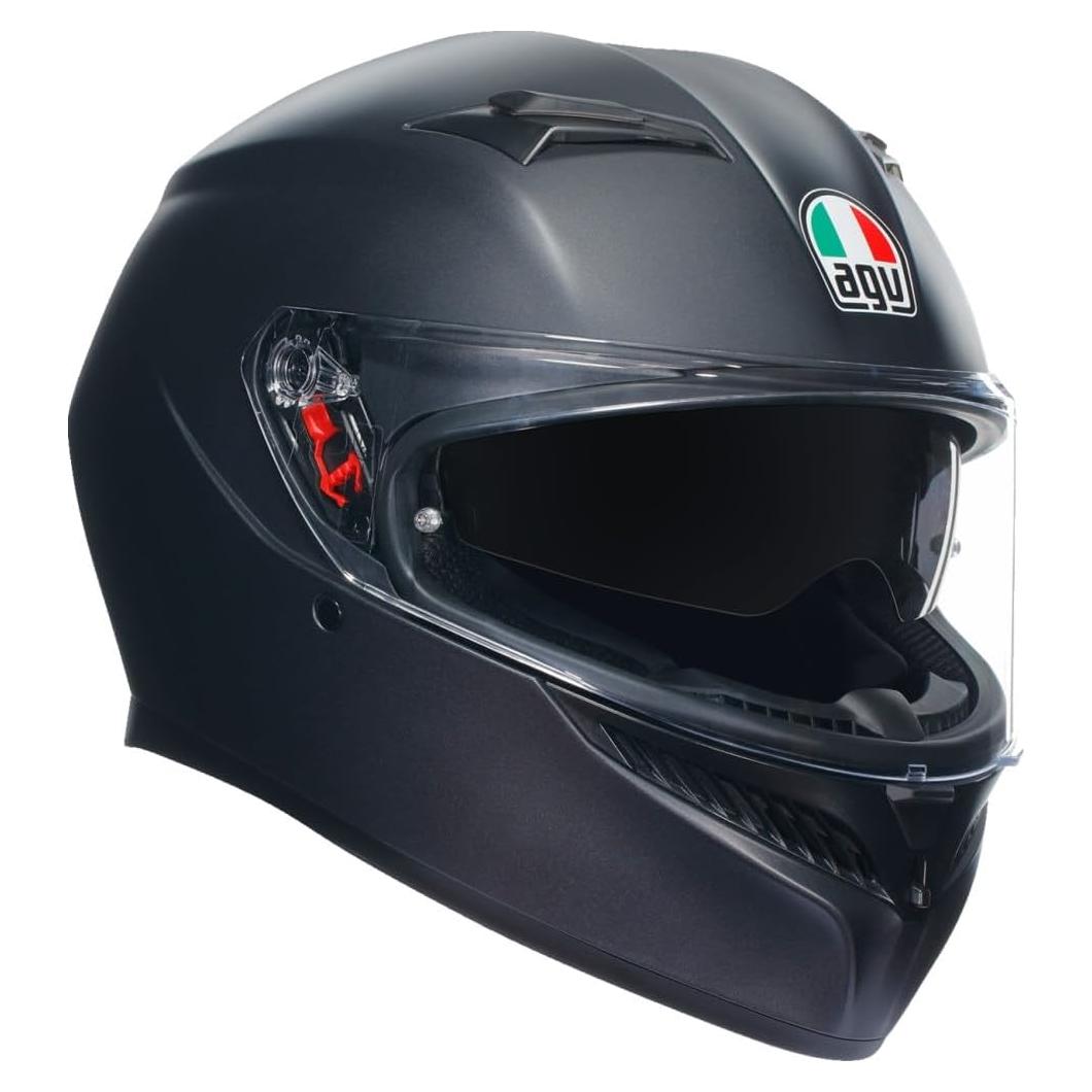 AGV K3 Street Helmet-Matte Black-S