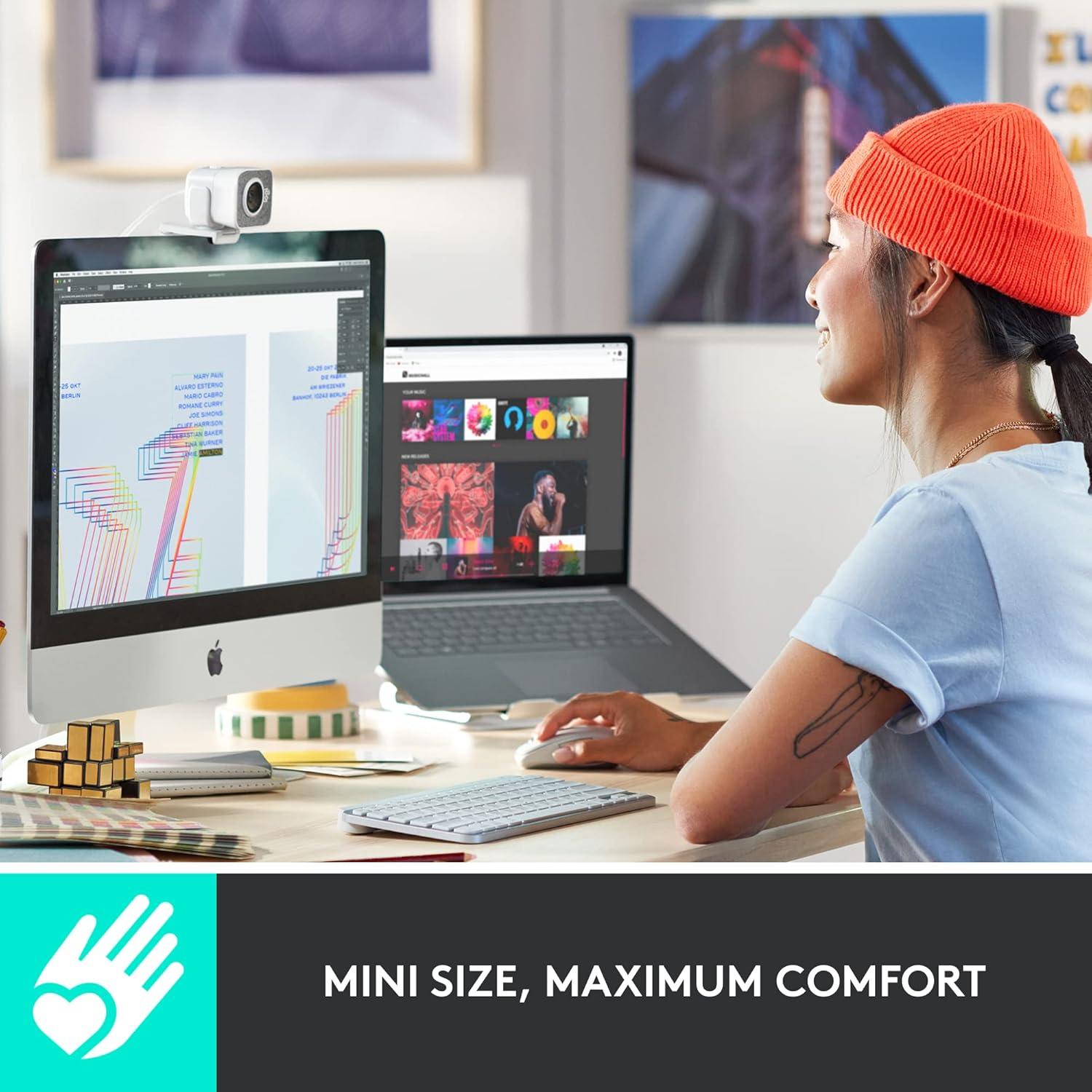 Teclado Inalámbrico Logitech MX Keys Mini para Mac - Gris