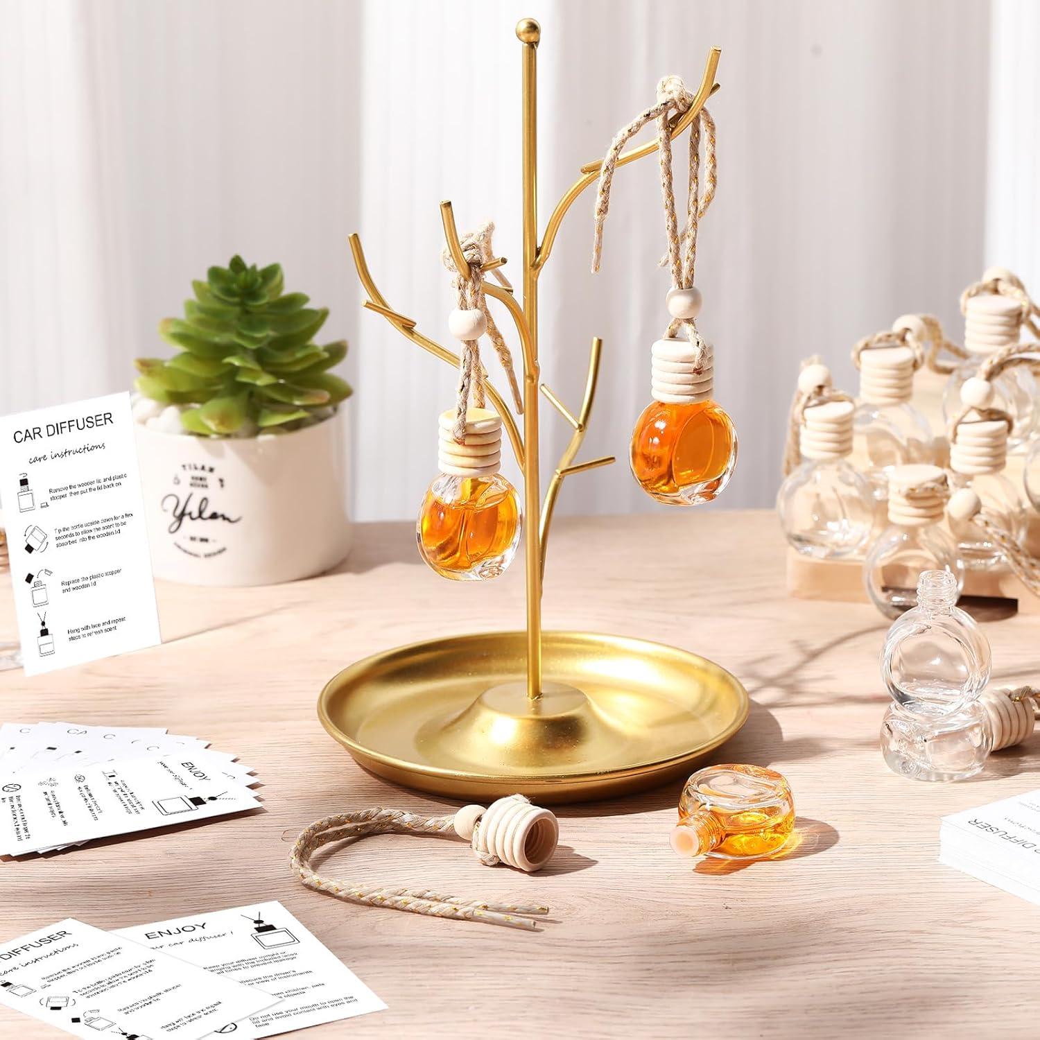 Juego de 50 Botellas Difusoras de Aromas Boao para Automóvil