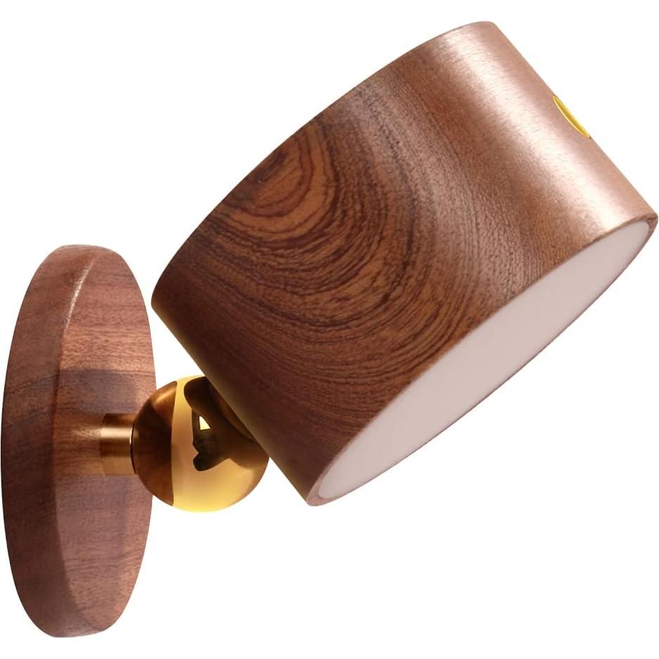 Luces de Lectura LED Inalámbricas Sapele 2 Pcs con USB