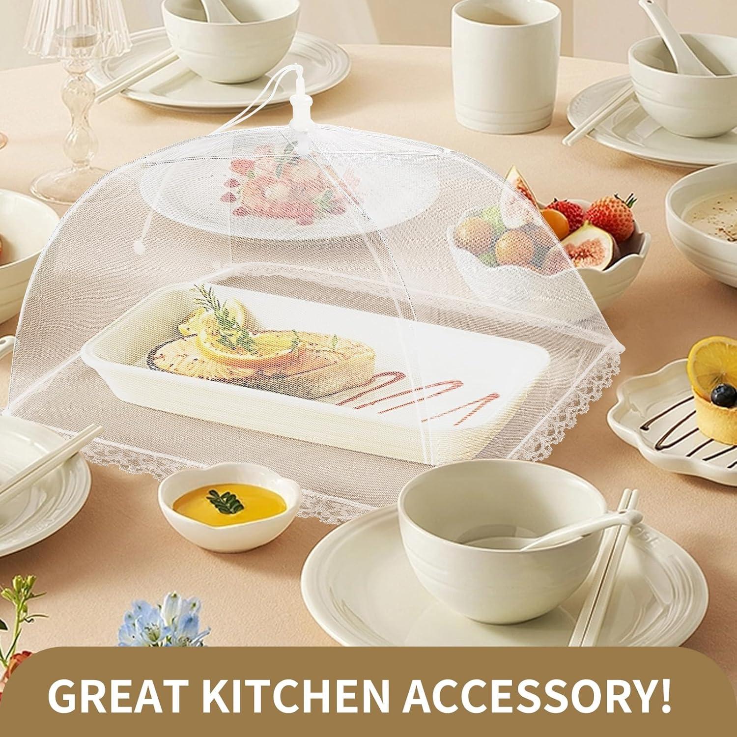 Juego de Cubiertas de Malla para Comida NEPAK - 7 Paquetes