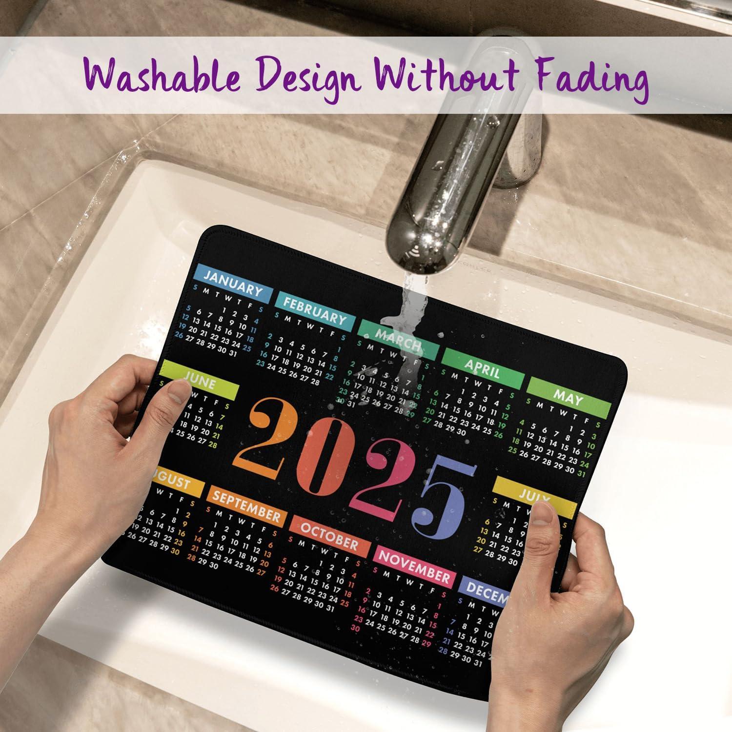 Alfombrilla de Ratón Ghatobty Calendario 2025 24.1x20.3 cm