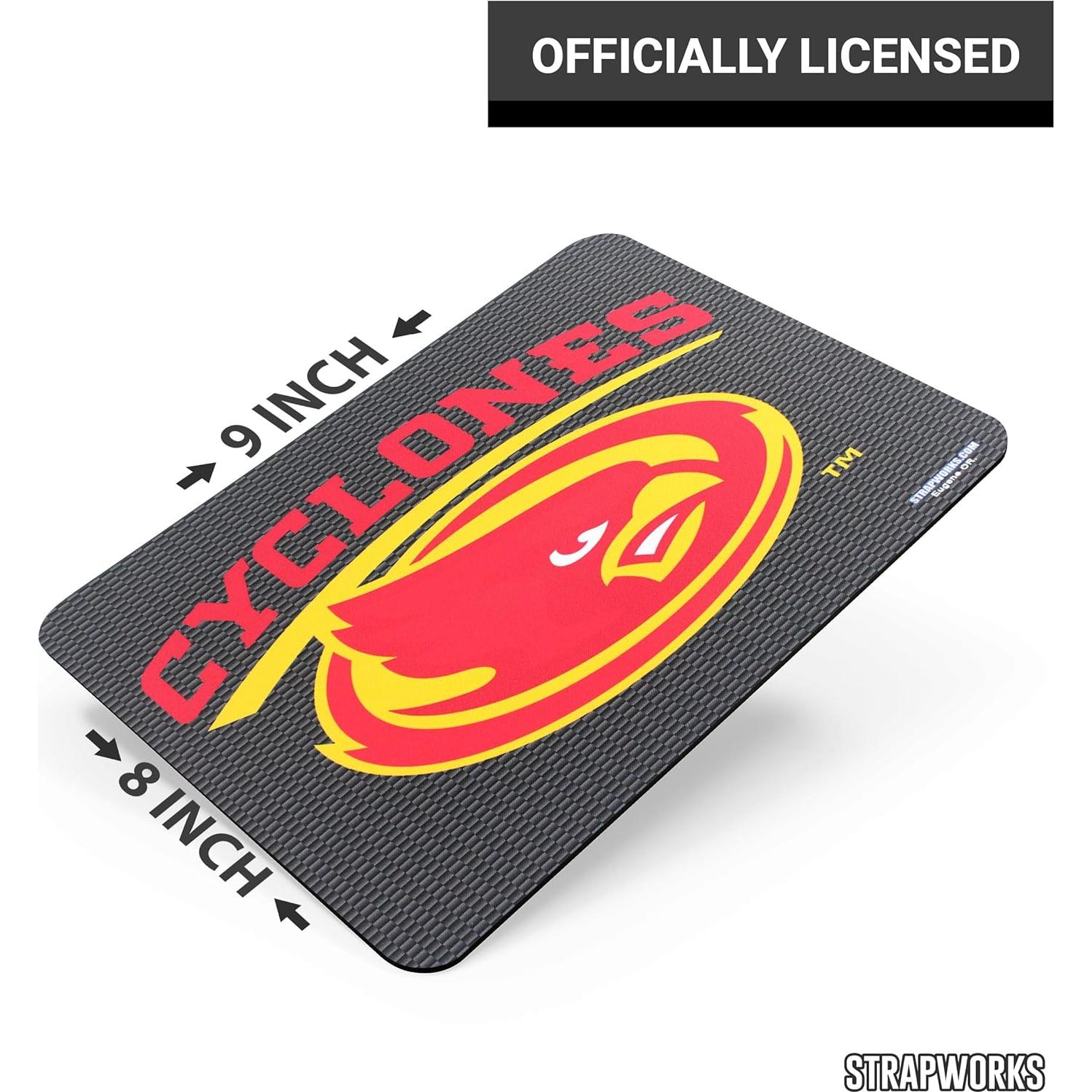 Alfombrilla de Ratón Strapworks Universidad Estatal de Iowa 22.86x20.32cm