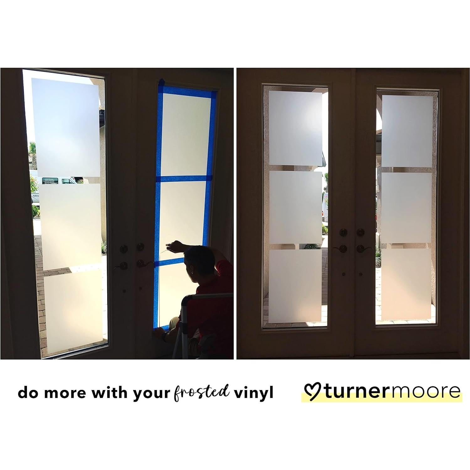 Vinilo Esmerilado Perla Turner Moore 12 cm x 457 cm Autoadhesivo