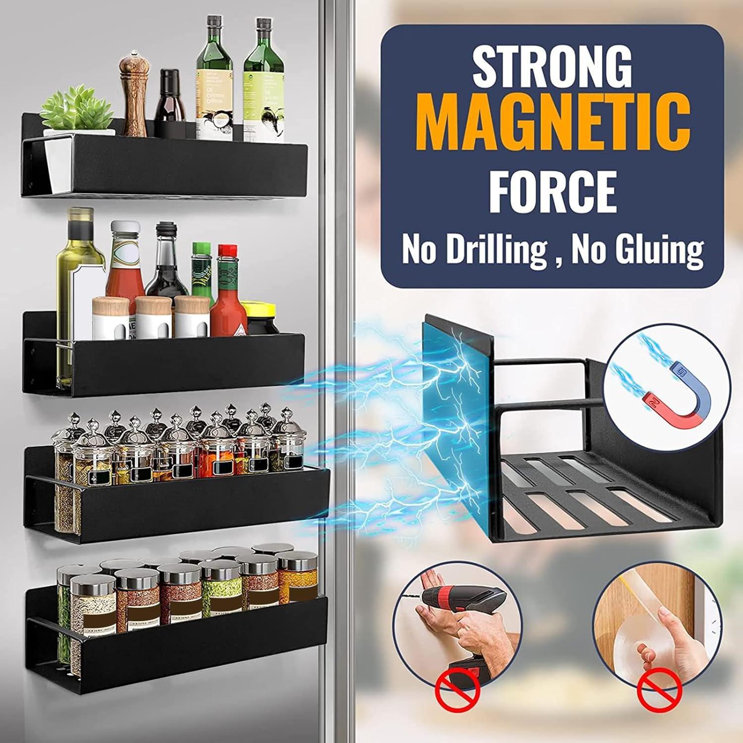 Estante Magnético para Especias HOVTOIL 2 pcs 27x8.5 cm