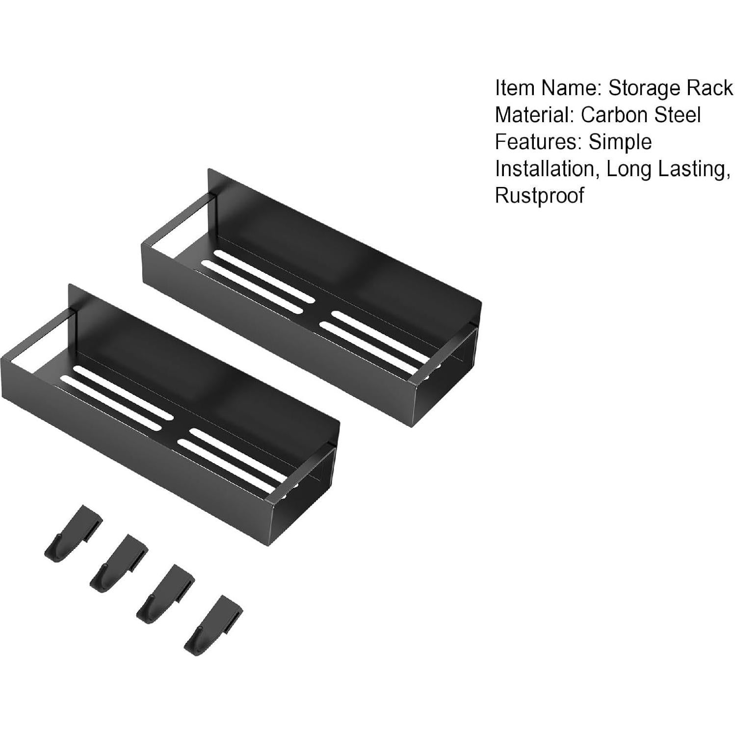Estante Magnético para Especias HOVTOIL 2 pcs 27x8.5 cm
