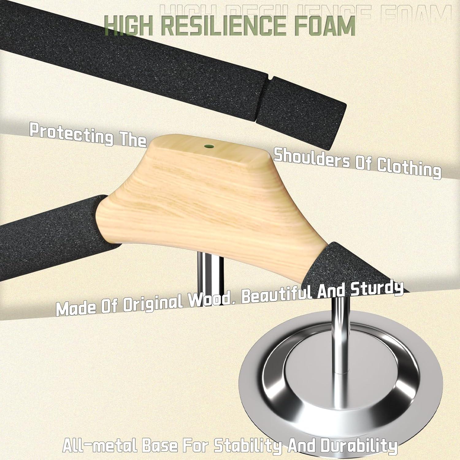 Soporte de Exhibición de Ropa Ajustable Hanvate 46.5-79 cm