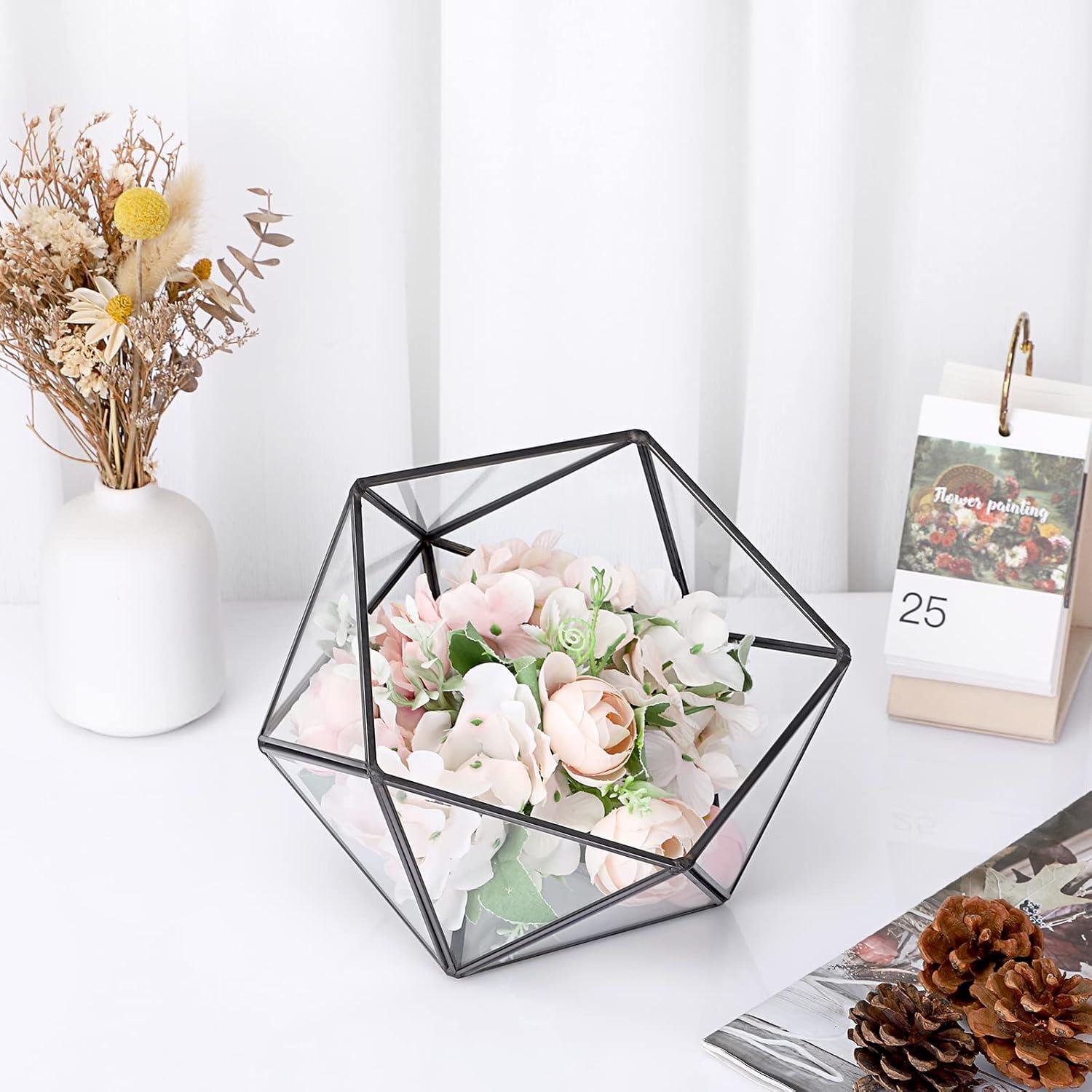 Soporte de Cápsulas de Café ELLDOO de Vidrio Negro 21x18x18 cm