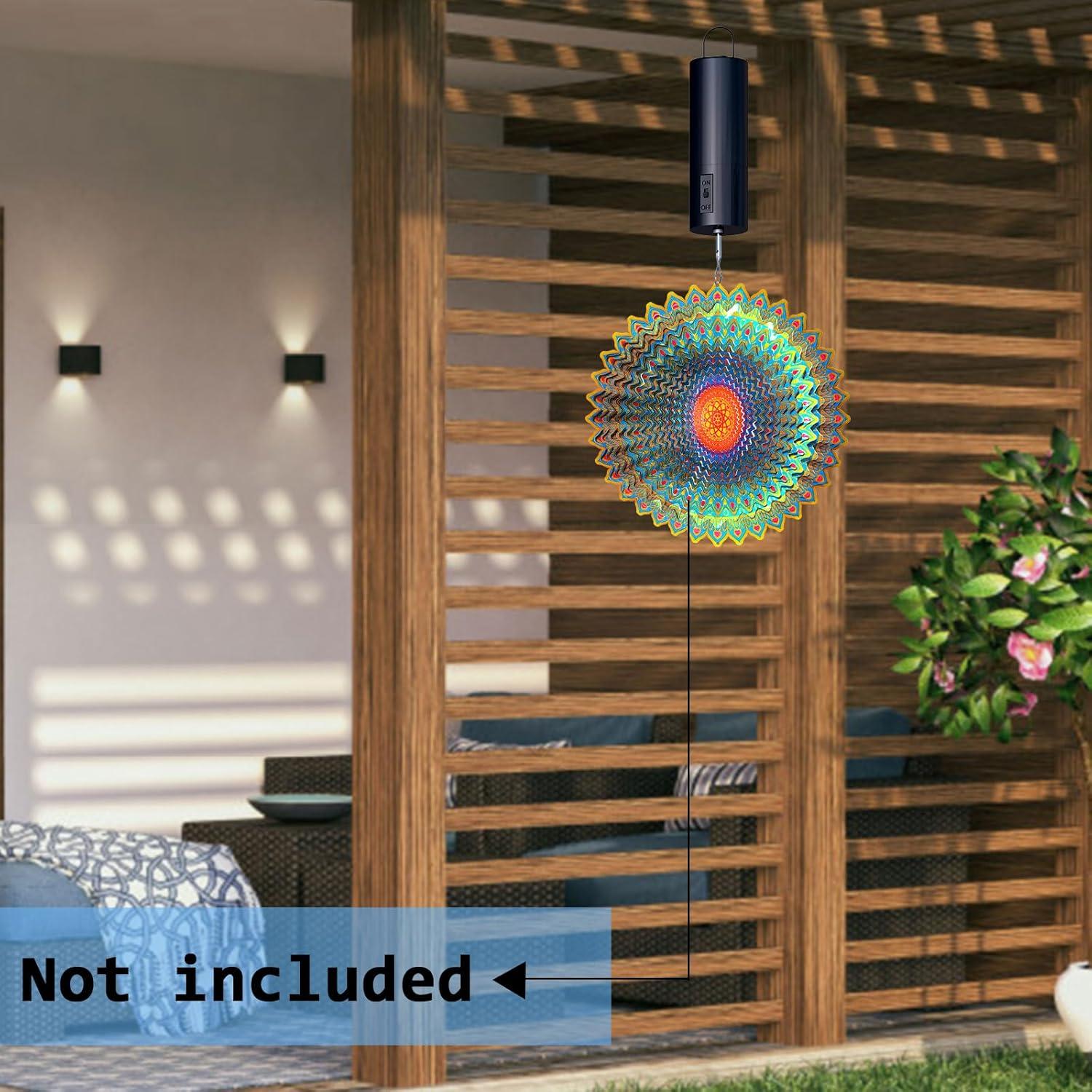 Motor Rotativo Colgante Aoedelyart para Bola de Disco Negro 20 RPM