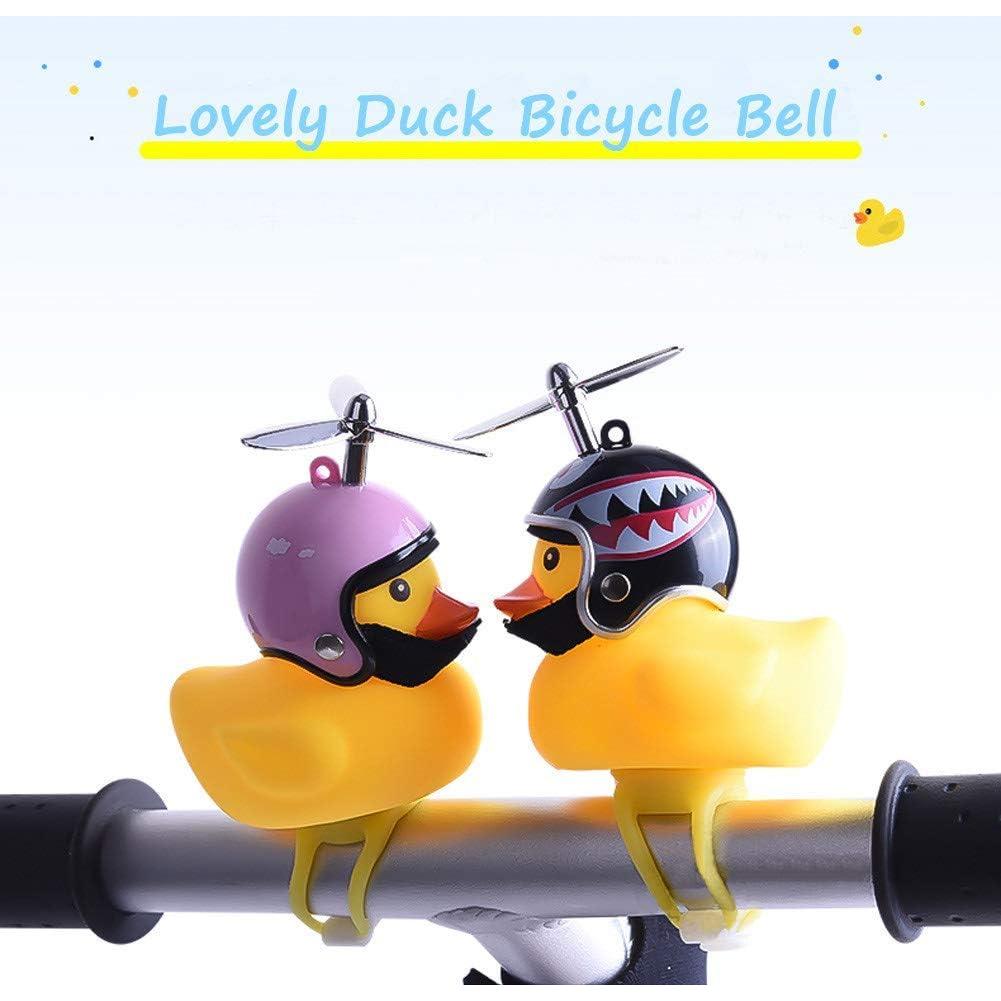 Timbre de Bicicleta NEKRASH Pato con Luz LED y Sonido