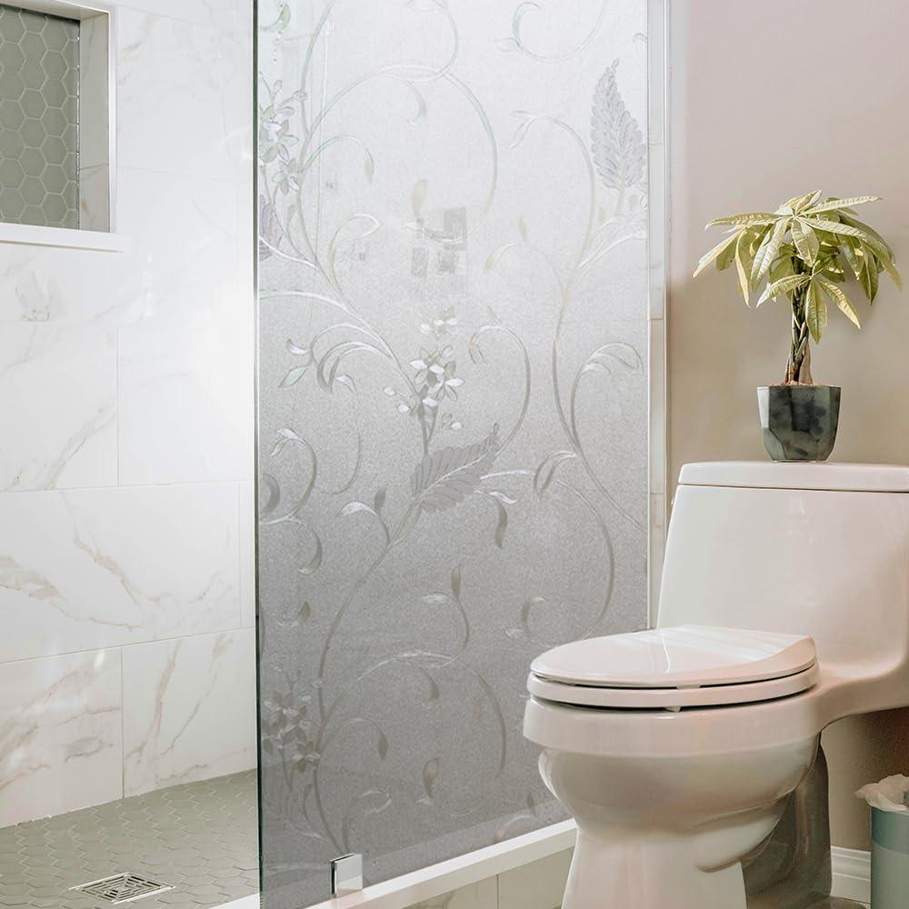 Película de Privacidad Floral OXING 30x200 cm Vinilo