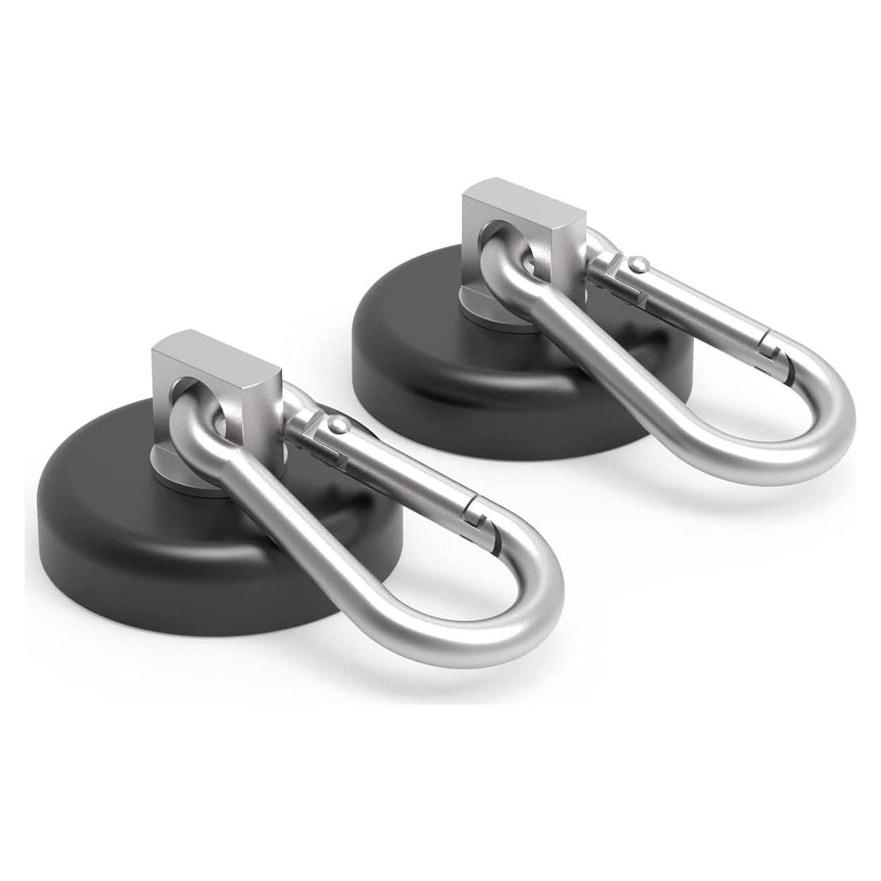 Ganchos Magnéticos Ant Mag 36.29kg con Mosquetón - 2 Pack