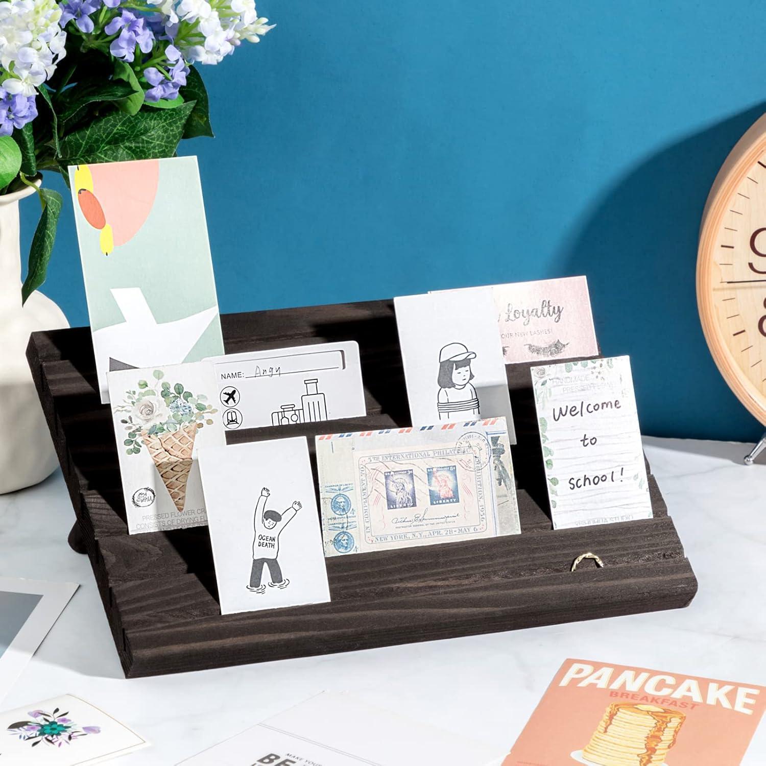 Soporte de Exhibición de Pendientes Blulu 31 Pack Madera 29x19cm