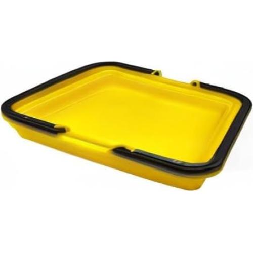 Cesta Plegable SAMMART 8L Amarillo Dorado - Lavabo Camping