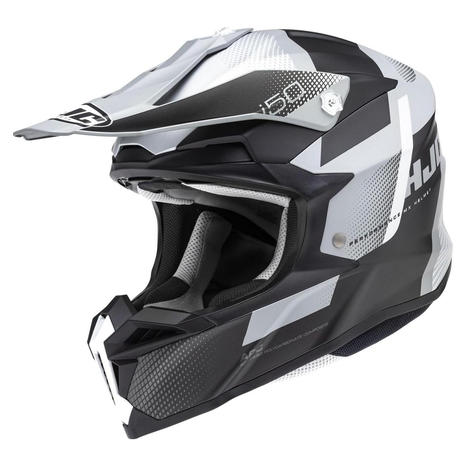 Casco Offroad HJC I50 Mimic Grande Negro Mate
