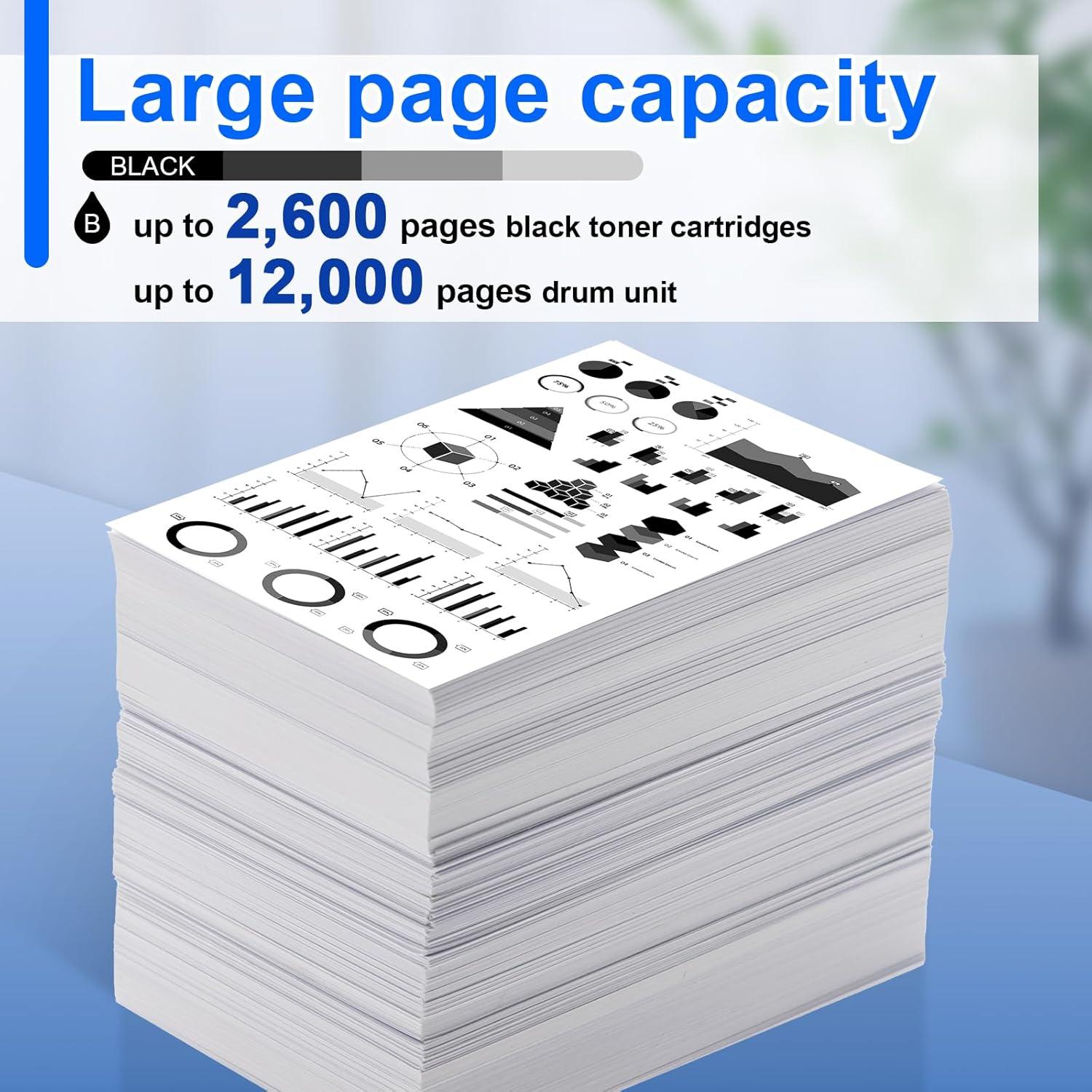 Cartucho de Tóner y Tambor NineLeaf TN360 DR360 Compatible