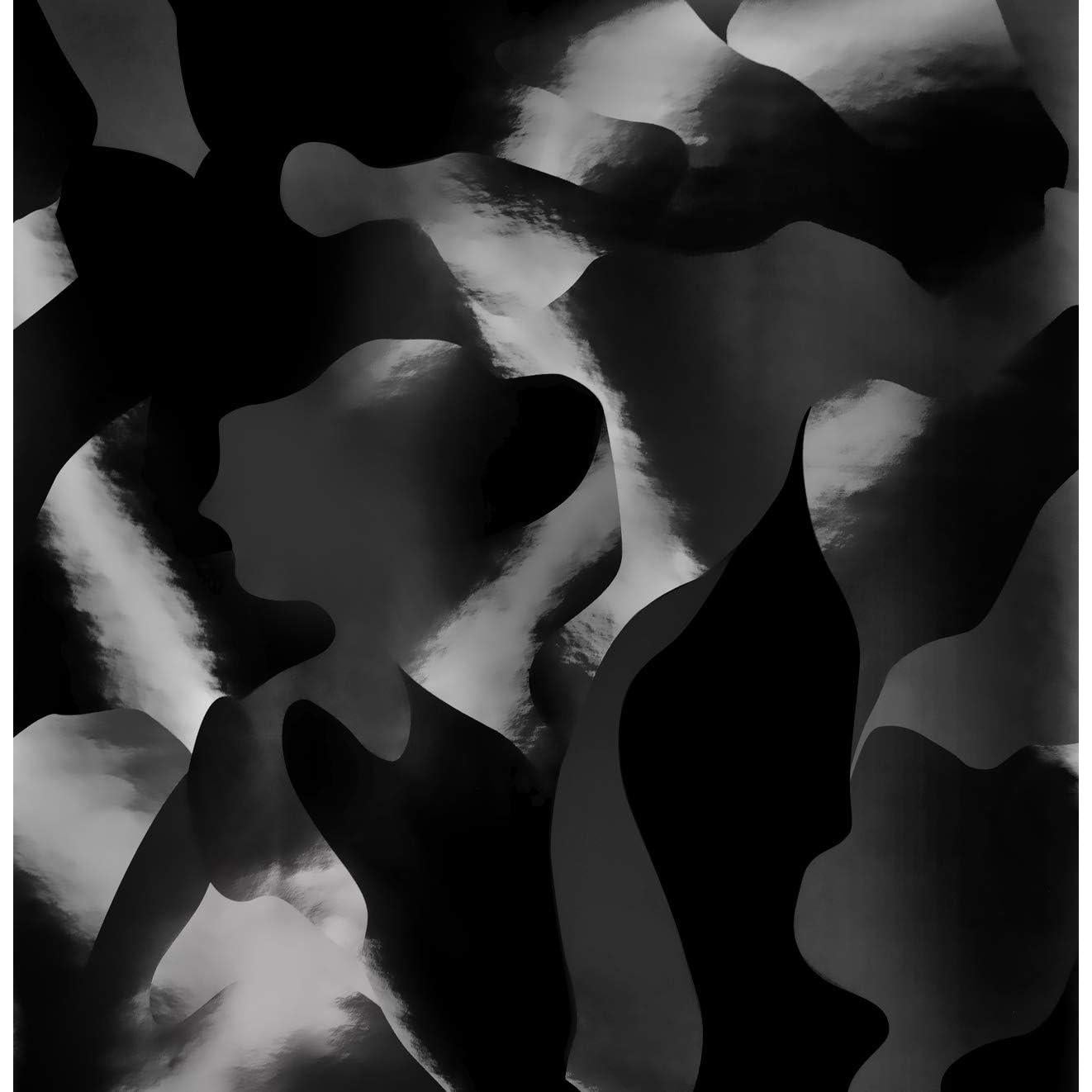 Vinilo Autoadhesivo VViViD Camuflaje Negro 30.48x152.4cm