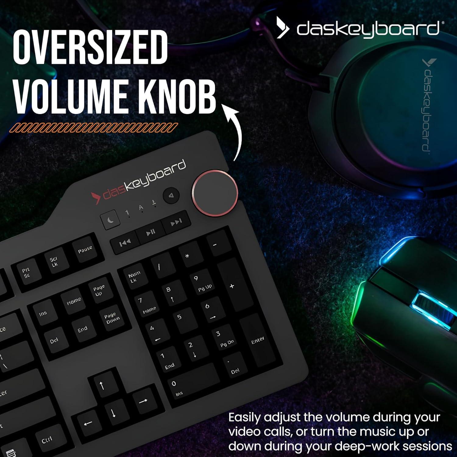 Teclado Mecánico Das Keyboard 4 Profesional Cherry MX Marrón