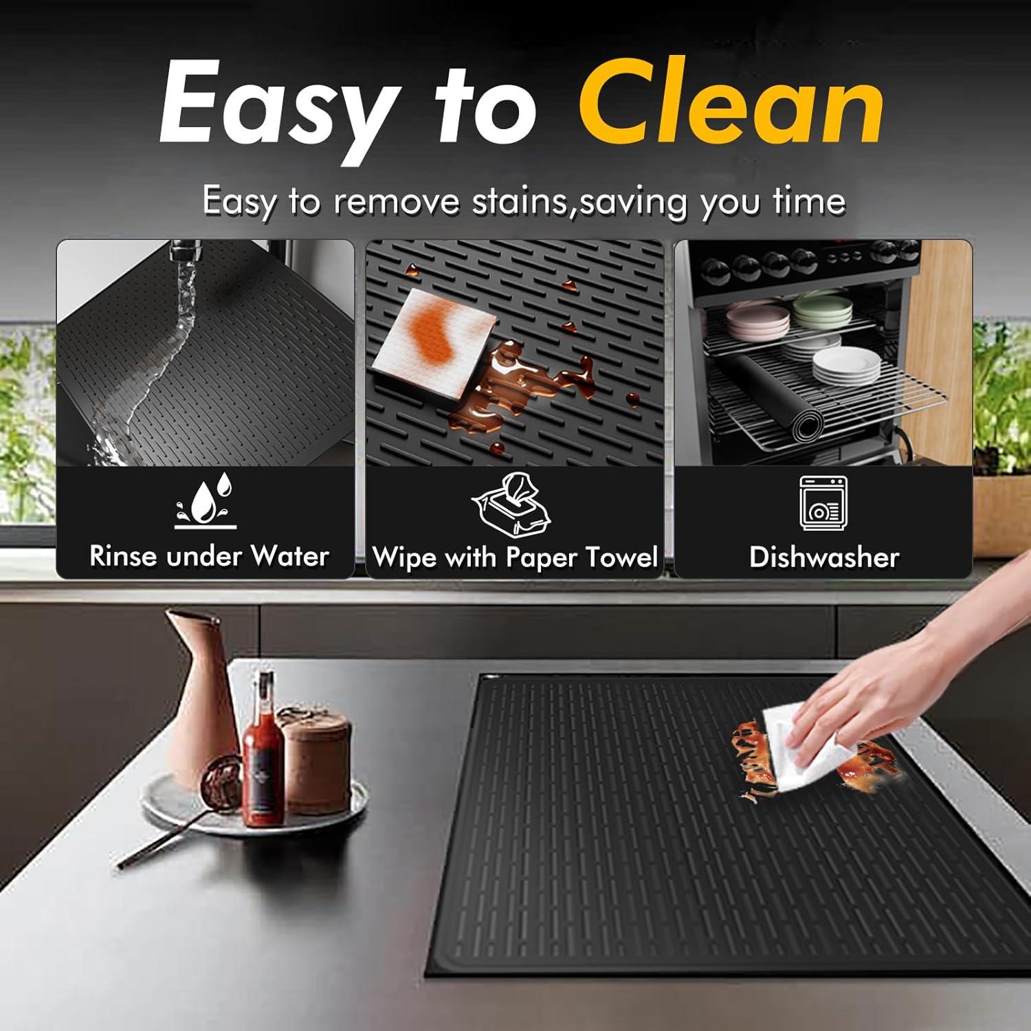 Cubierta de Silicona para Estufas Eléctricas Cleaneat 71x51cm