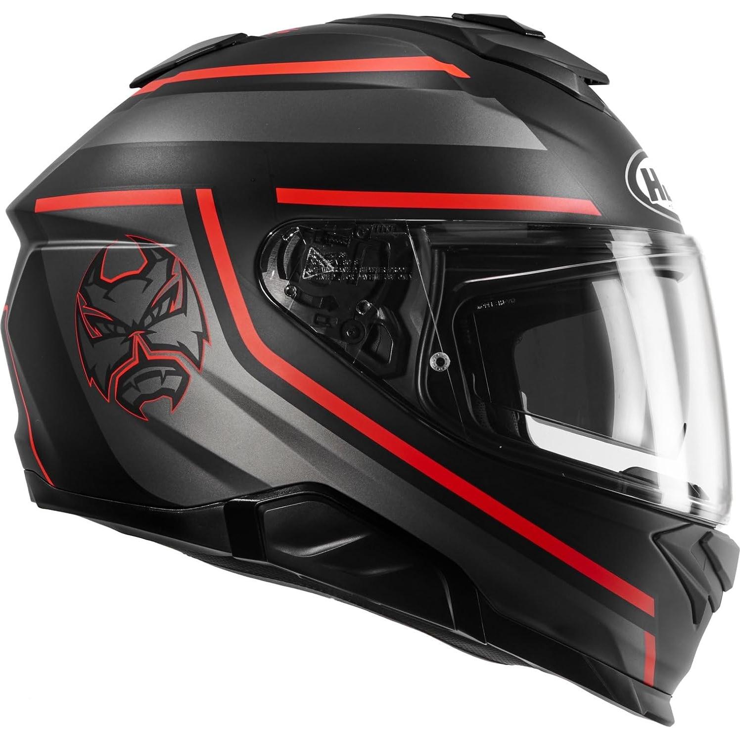 Casco Integral HJC i71 FQ20 Rojo 2XL con Visera UV