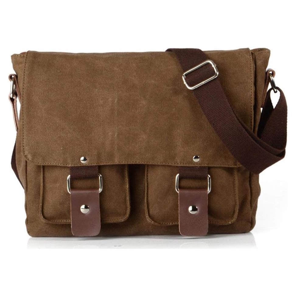 Bolsa de Mensajero Impermeable P-chaos para Cámara DSLR 27x10x23cm