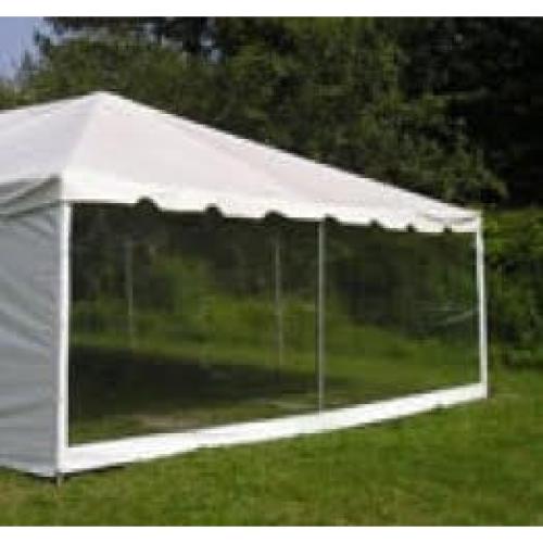 Lateral de Carpa Transparente TentandTable 2.13x6.10m Impermeable