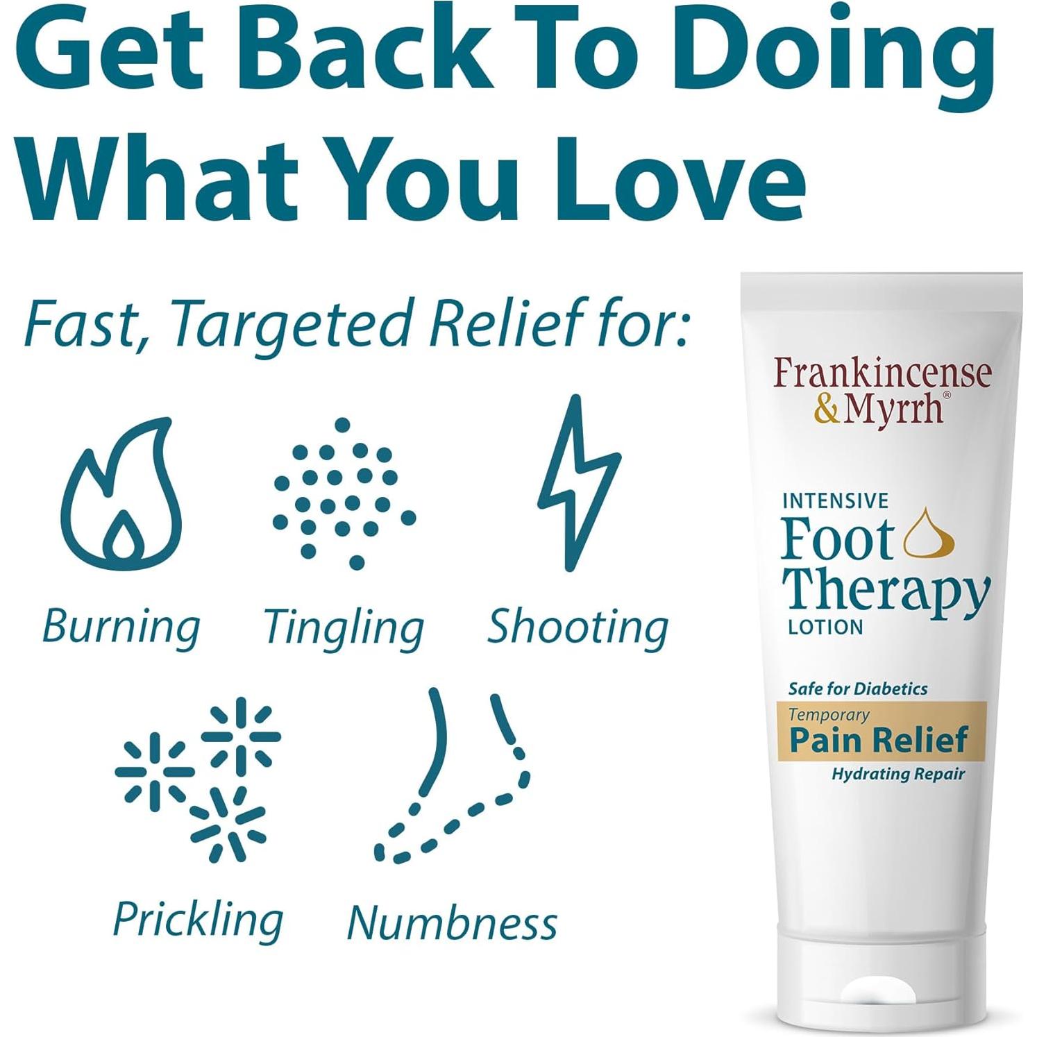 Crema Alivio Dolor Pies Incienso y Mirra 90 g - Loción