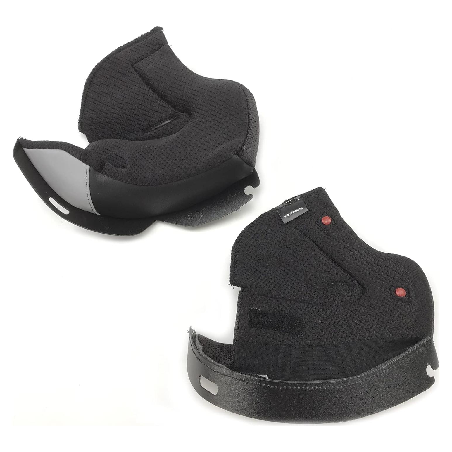 BELL Automotive SRT Modular Replacement Cheek Pads Black 25mm