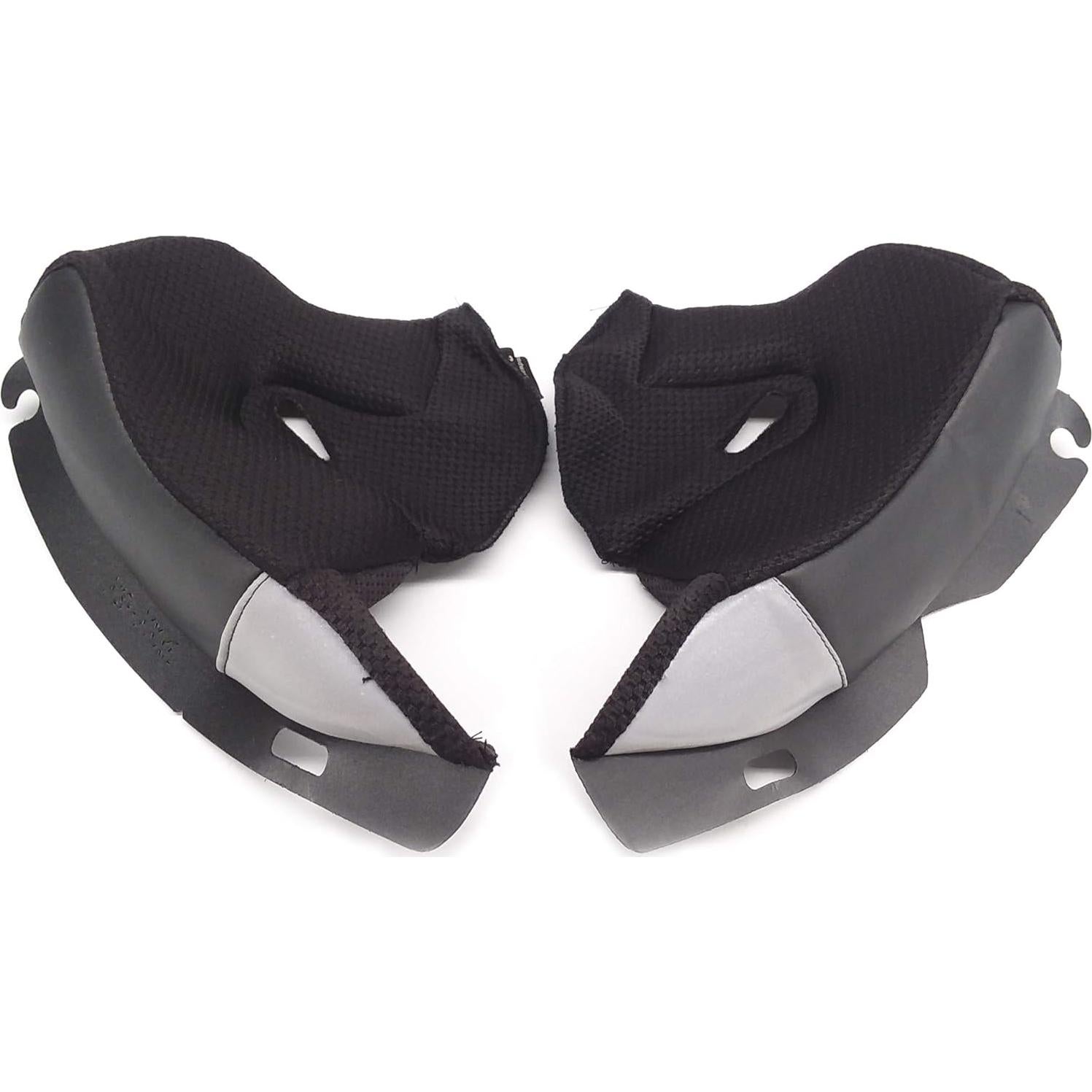 BELL Automotive SRT Modular Replacement Cheek Pads Black 25mm