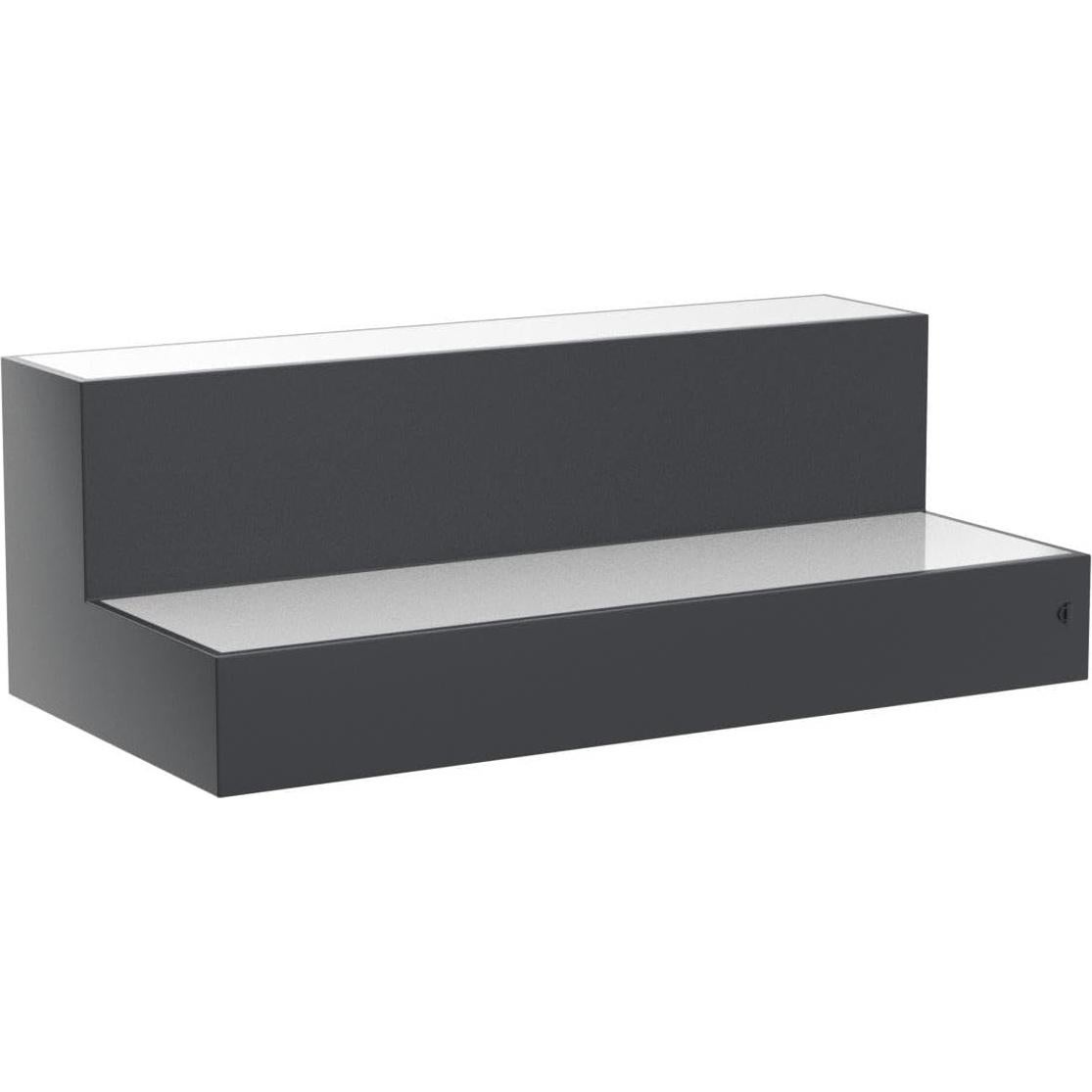 Estante de Botellas de Licor LED GOH&FTY 40.64 cm 2 Pasos