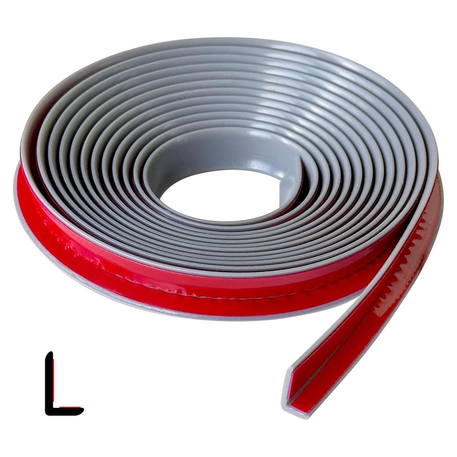 Bisel de esquina autoadhesivo Protalwell L gris 3m