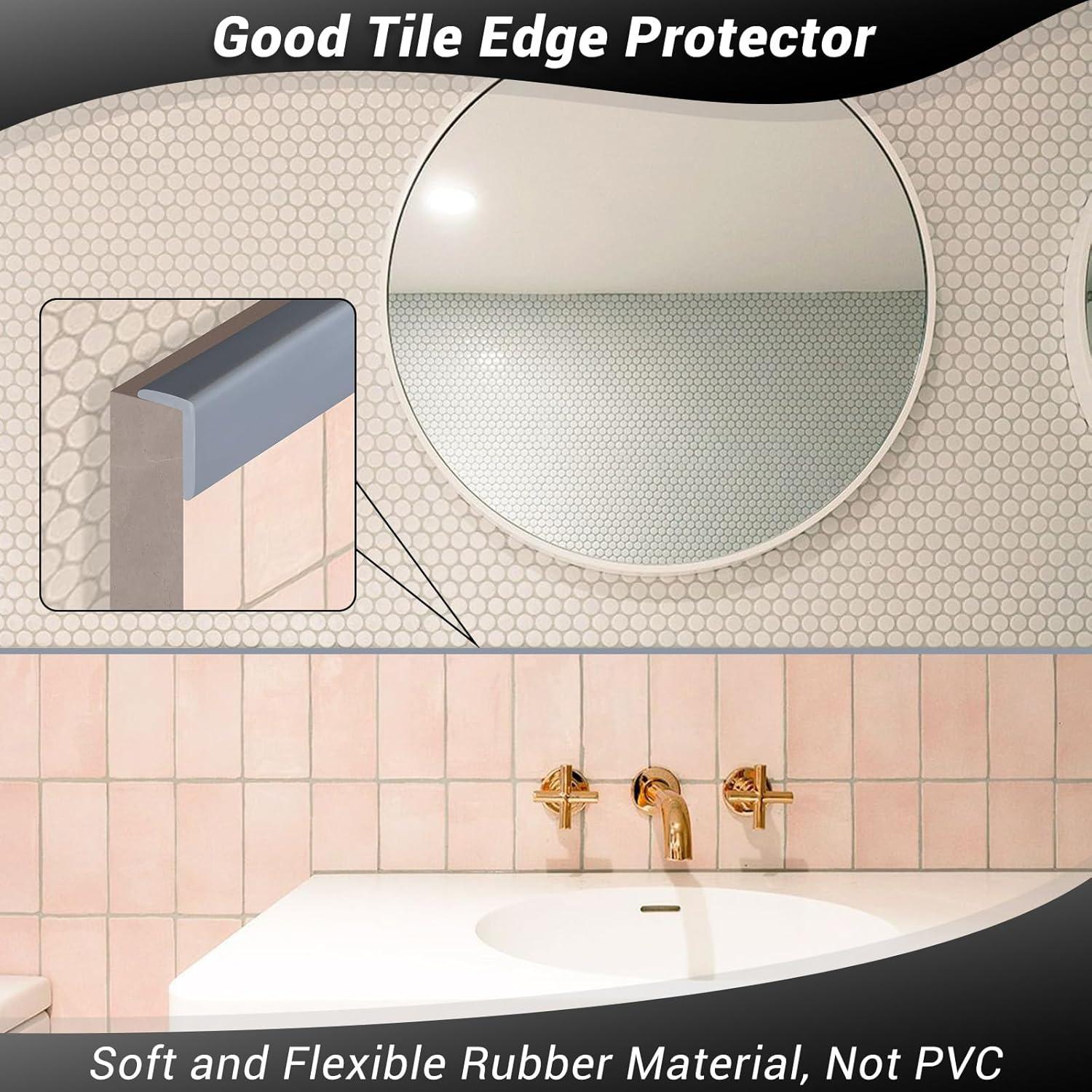 Bisel de esquina autoadhesivo Protalwell L gris 3m