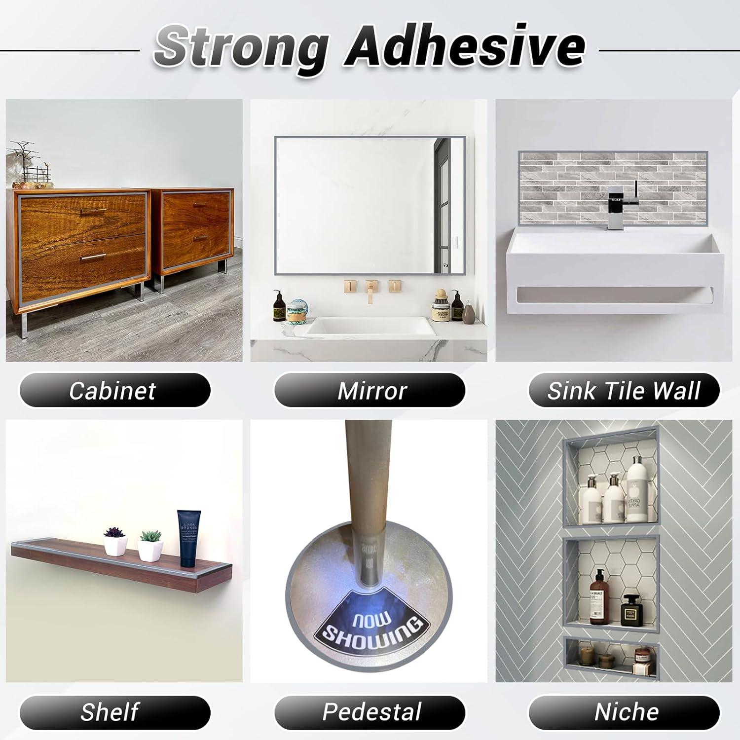 Bisel de esquina autoadhesivo Protalwell L gris 3m