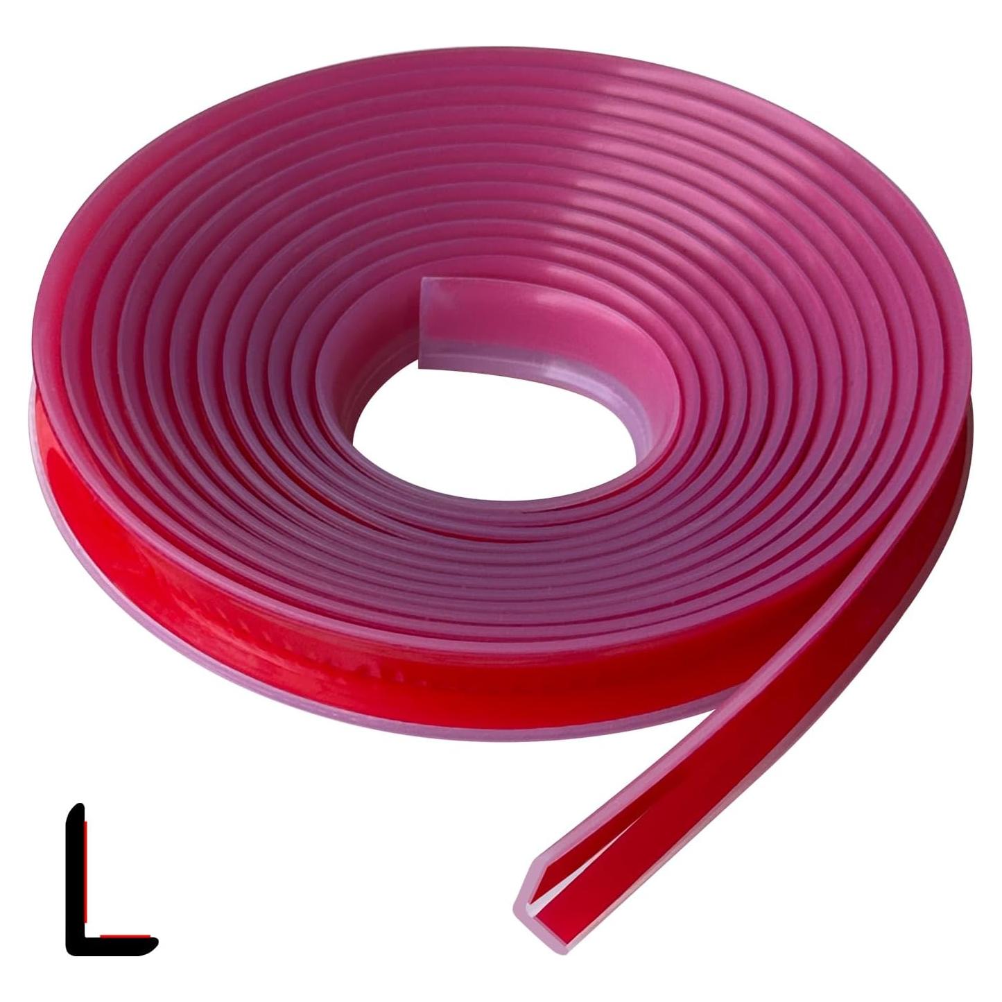 Bisel de goma autoadhesivo Protalwell L 3 metros transparente