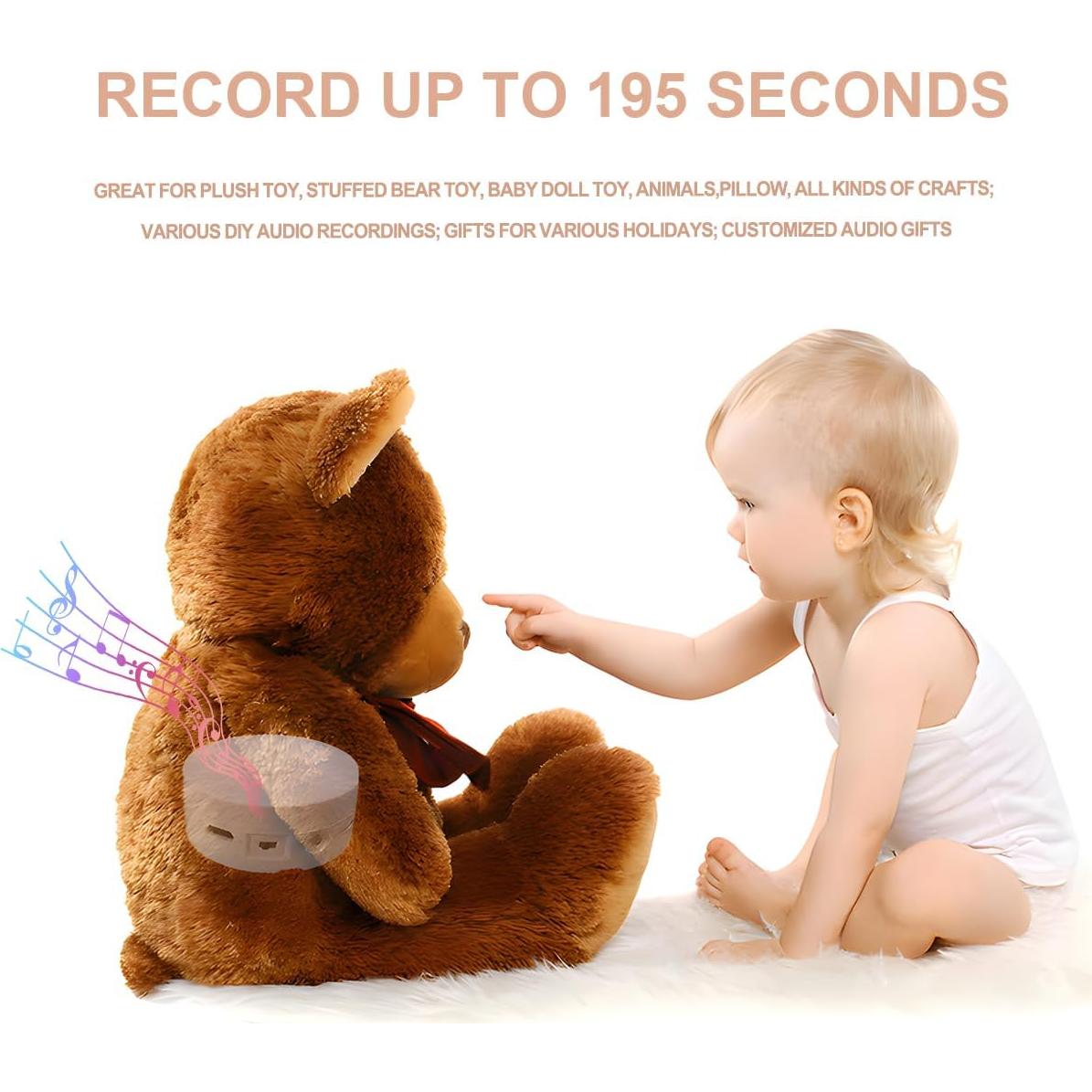 Grabadora de Voz XLW 195 Segundos Recargable USB para Juguetes