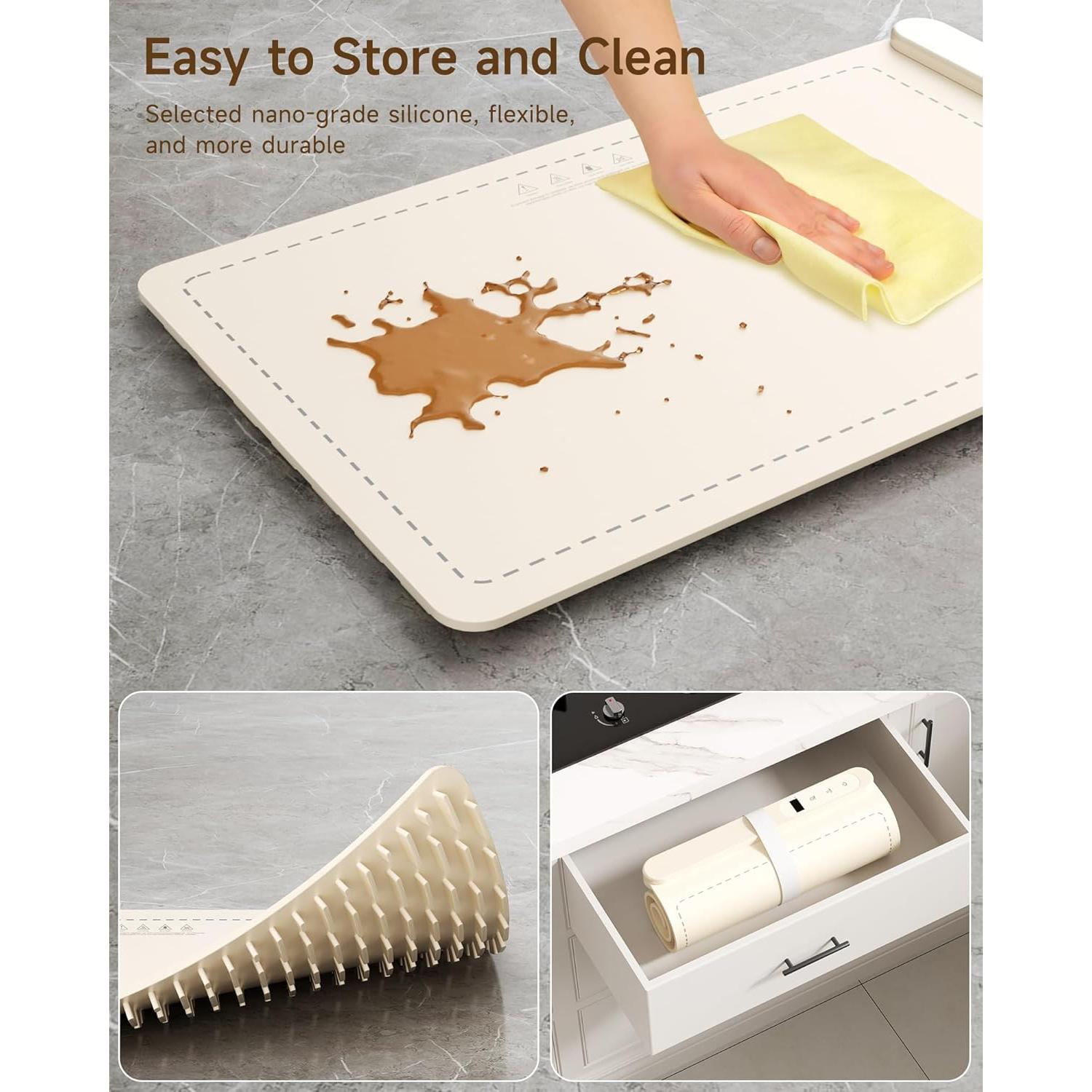 Alfombrilla Calentadora de Comida PEISAINOX 500W 6 Temperaturas