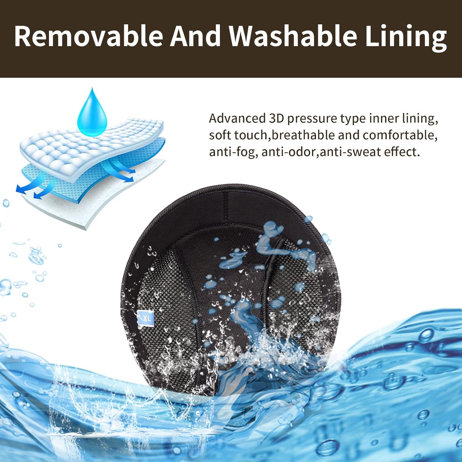 Casco de motocicleta Lutcaut L507M negro media cara