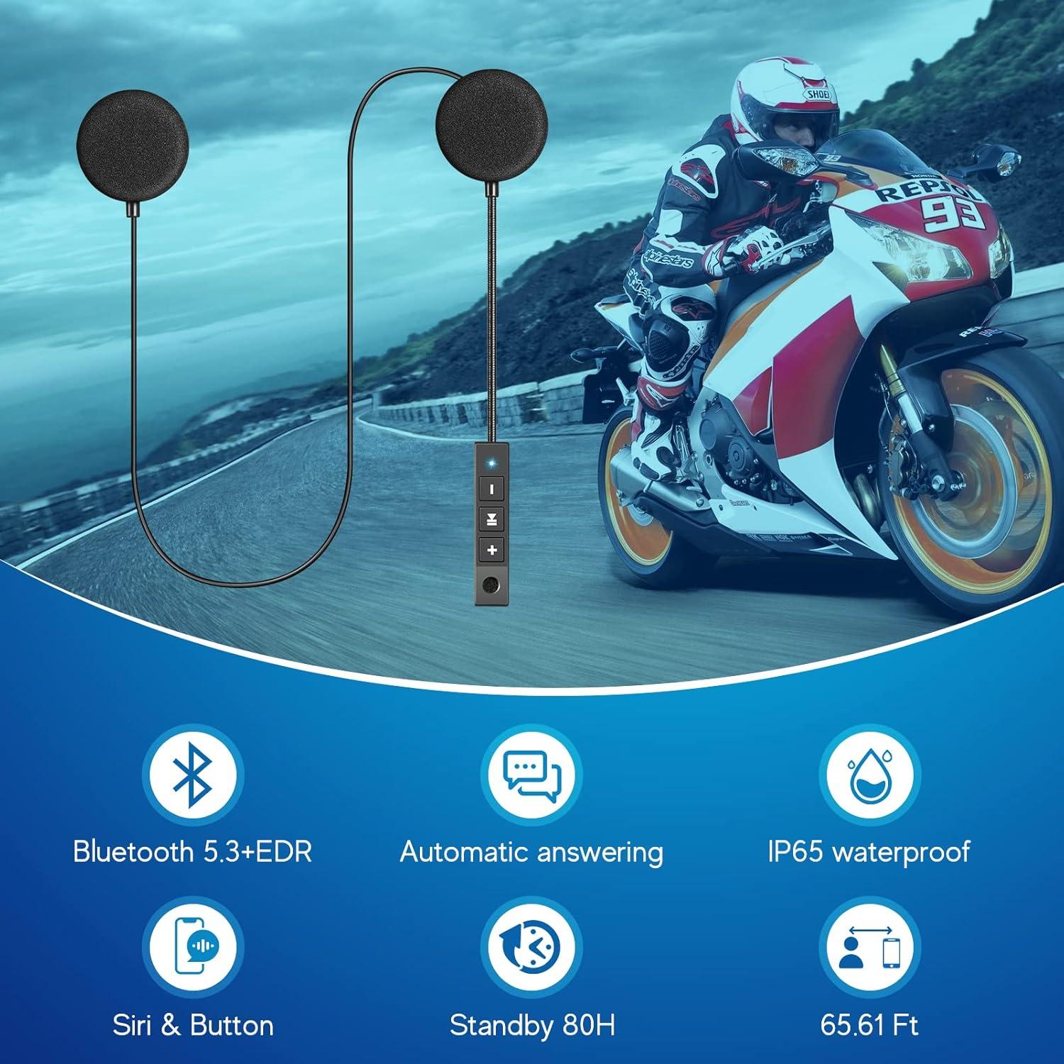 Auricular Bluetooth para Casco de Motocicleta MAXTO BT-11