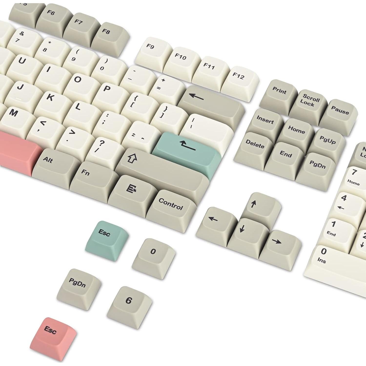 Juego de Teclas PBT GTSP 9009-XDA para Teclado Mecánico