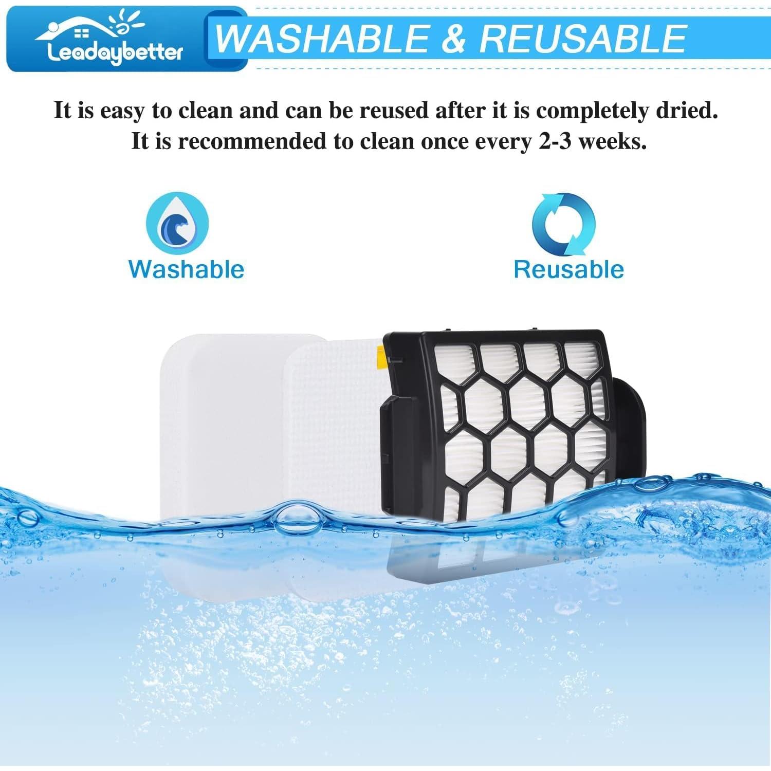 Reemplazo Filtro Leadaybetter para Aspiradora Shark ZU60