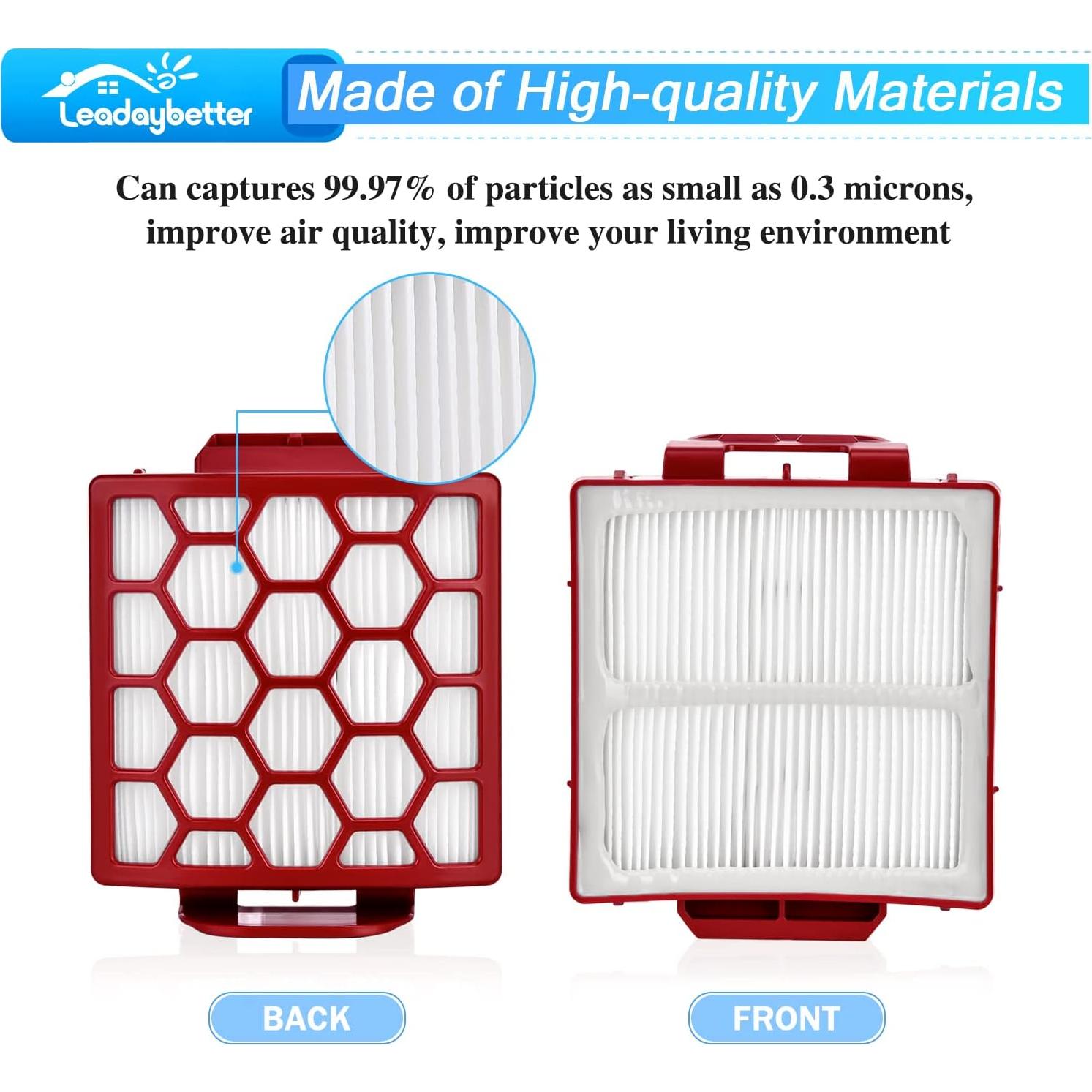 Filtro de Aspiradora Leadaybetter para Shark Navigator NV150 NV255