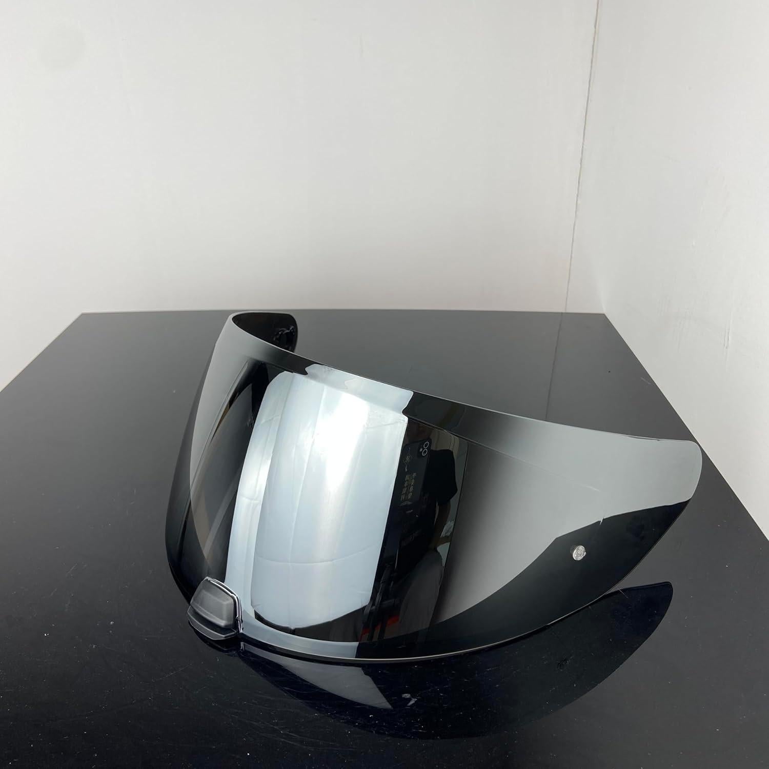Visera de Casco ZQIYDYP i70/i10/HJ-31 Anti-Niebla UV Plata