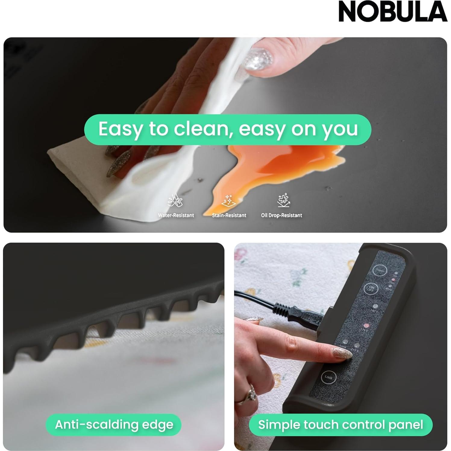 Alfombrilla Calentadora Eléctrica Nobula 3 Temperaturas 40.5x13.4cm