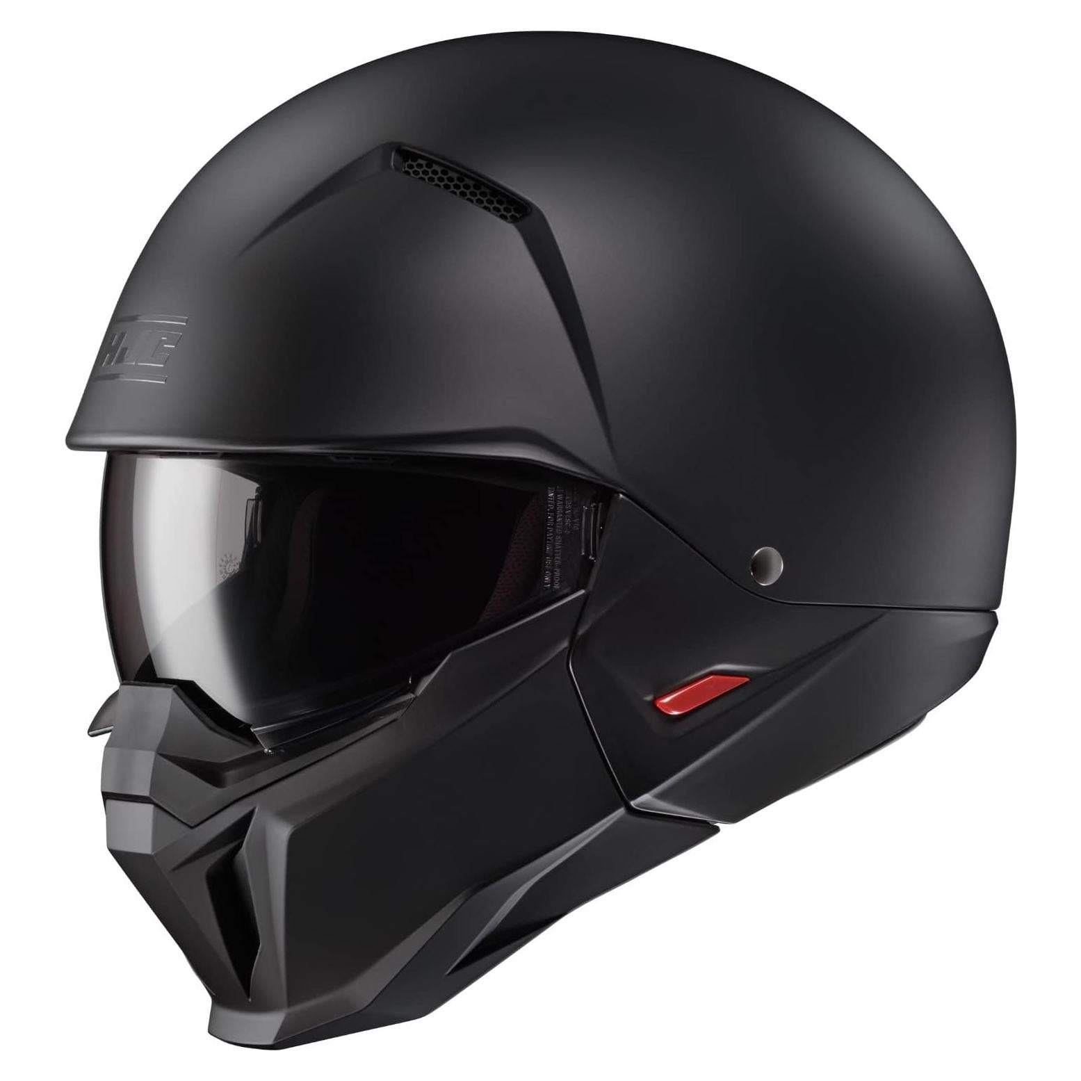 Casco HJC i20 Mediano Negro Semimate para Motociclismo