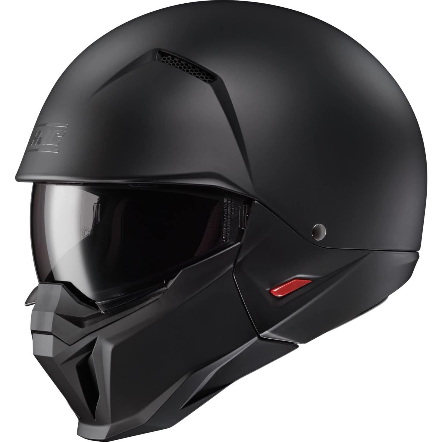 Casco HJC i20 Mediano Negro Semimate para Motociclismo
