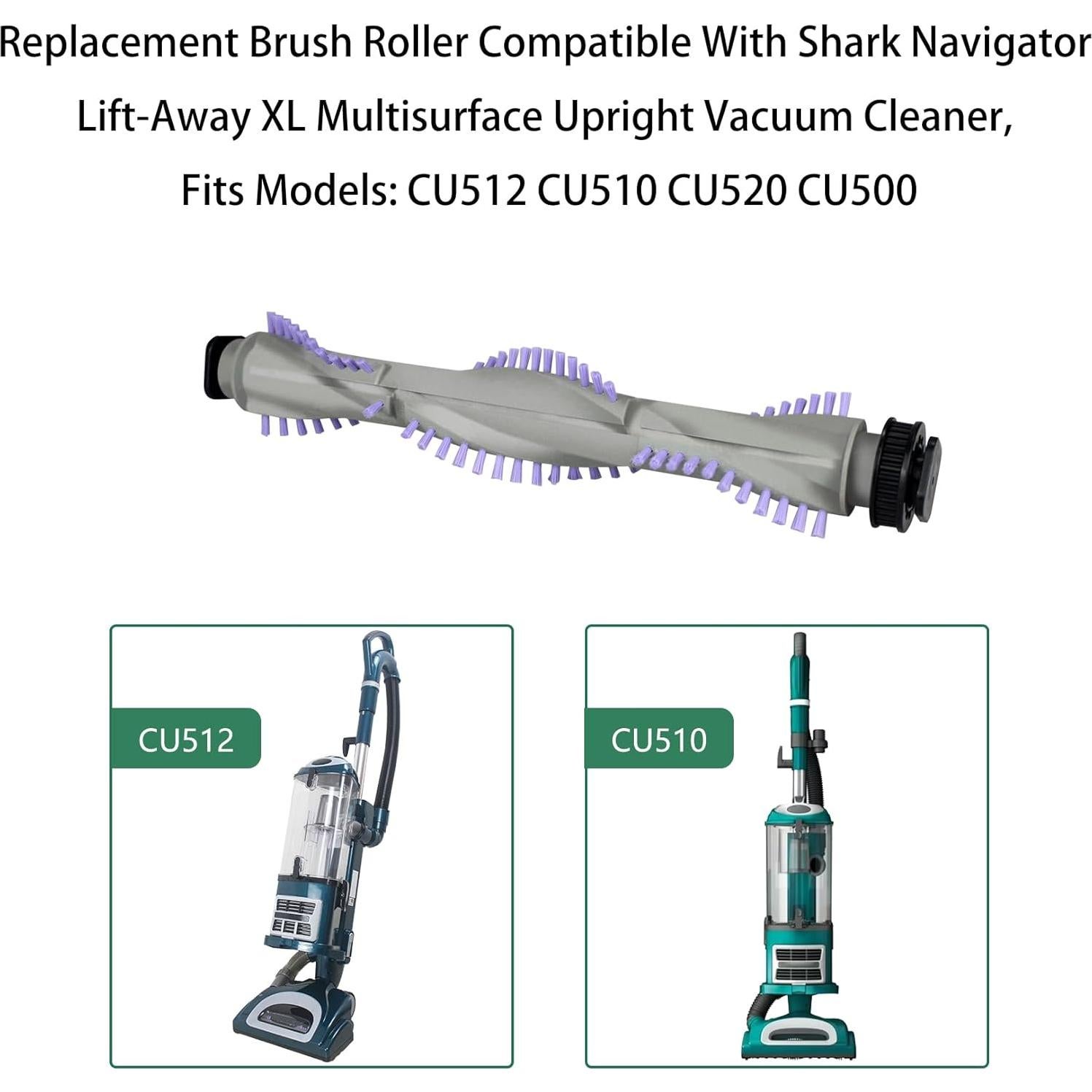 Rodillo de cepillo de reemplazo Ymimi para Shark CU512 CU510