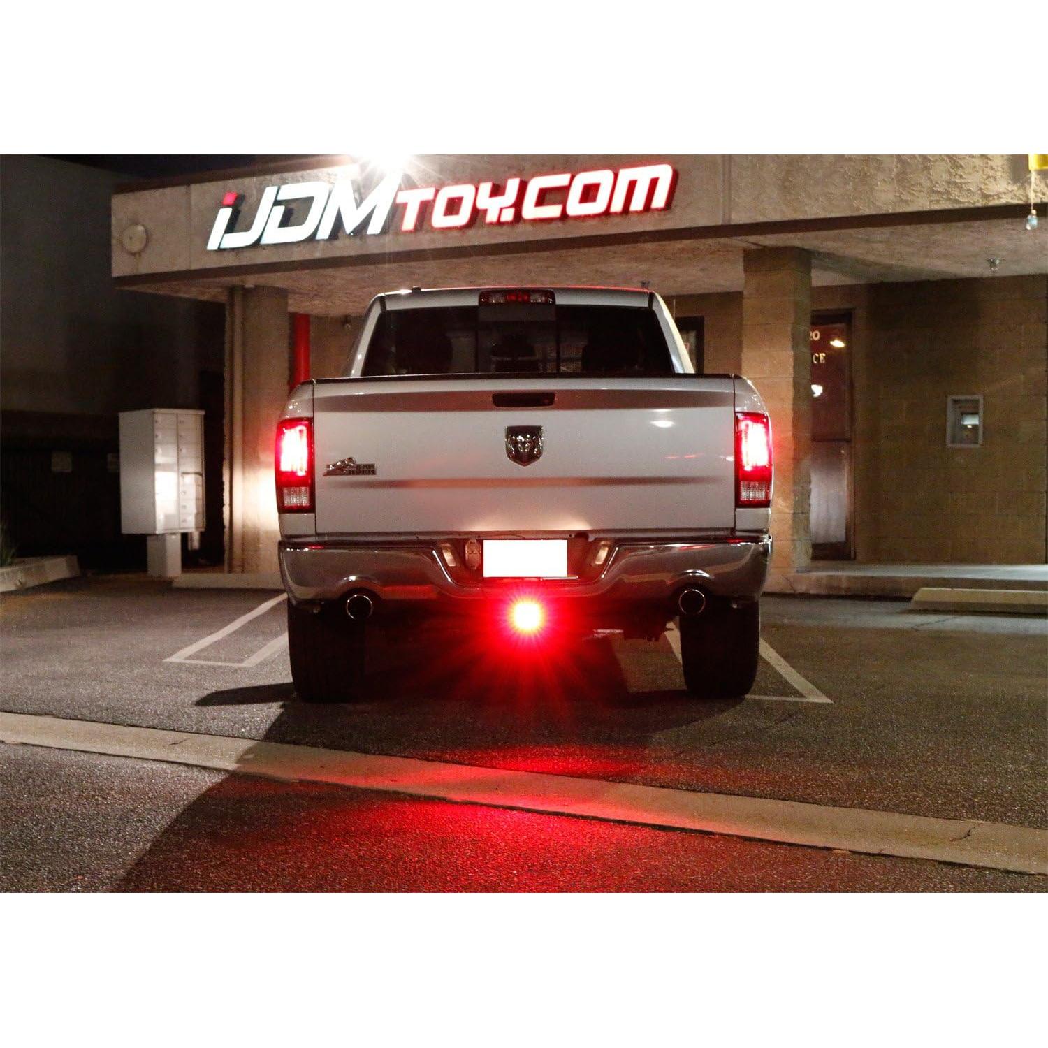 Luz de Freno de Remolque iJDMTOY 15-LED Roja Estroboscópica